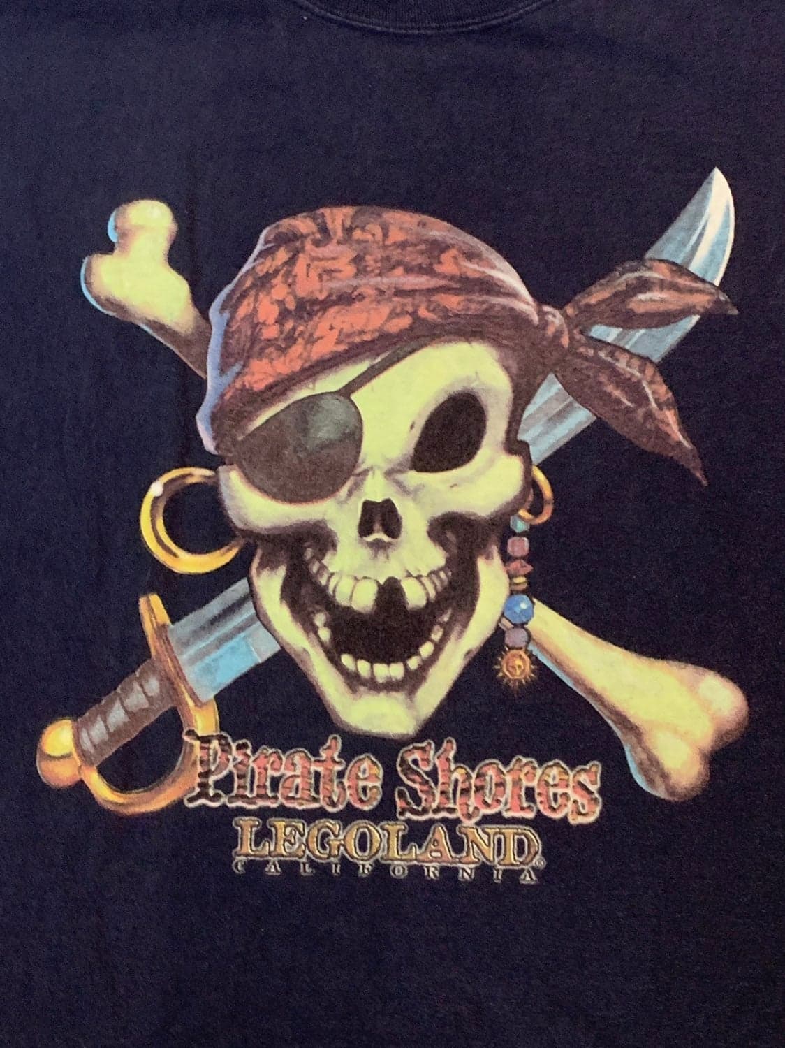 LegoLand Pirate Shores Tourist T-Shirt Adult Blue