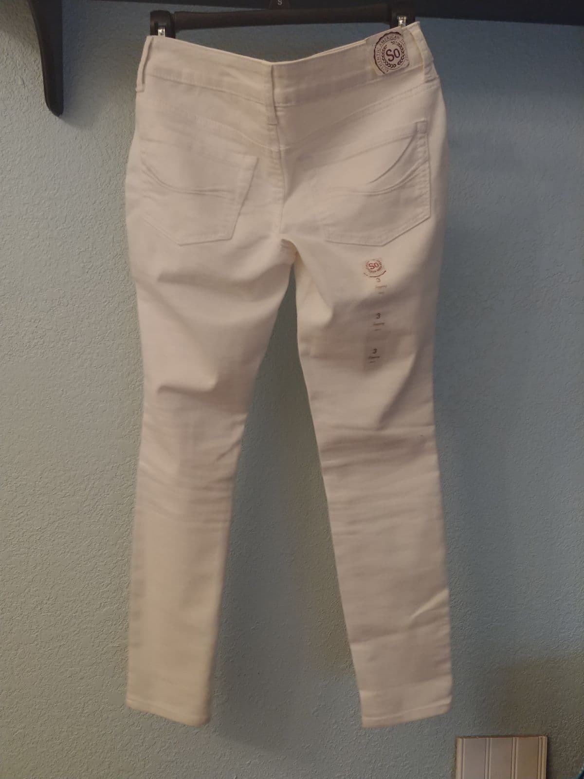 New White SO Jeggings - Thumbnail 2