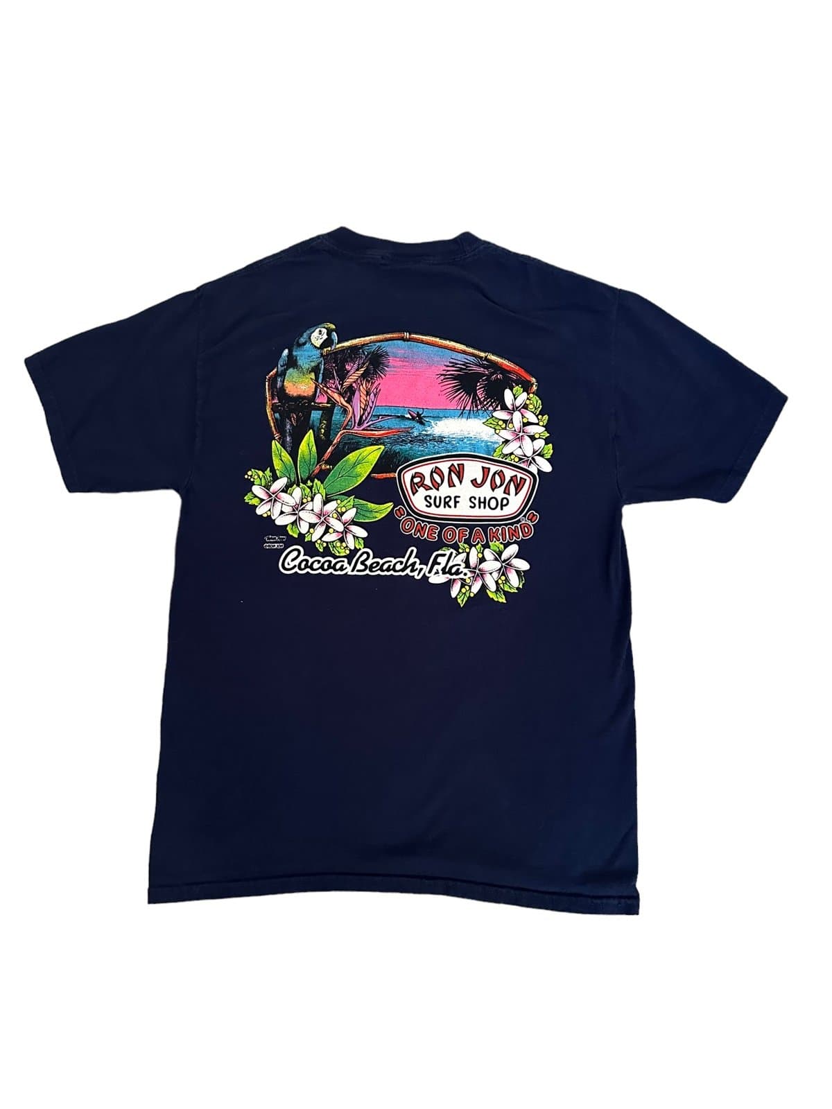 Vintage Ron Jon Surf Shop Pocket Tee Cocoa Beach Florida Mens Medium