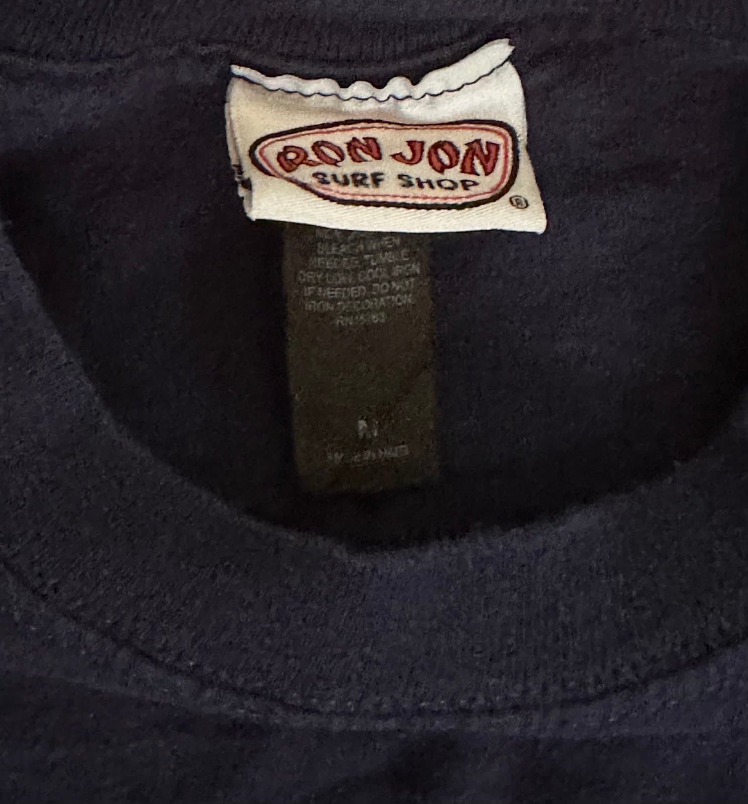 Vintage Ron Jon Surf Shop Pocket Tee Cocoa Beach Florida Mens Medium - Thumbnail 4