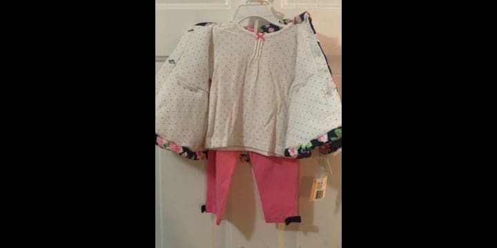 Little Me 3 Piece outfit 12 months girls - Thumbnail 2