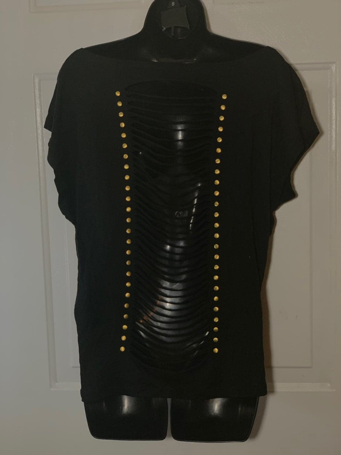 Large Open Back Off Shoulder Dance Shirt - Thumbnail 3