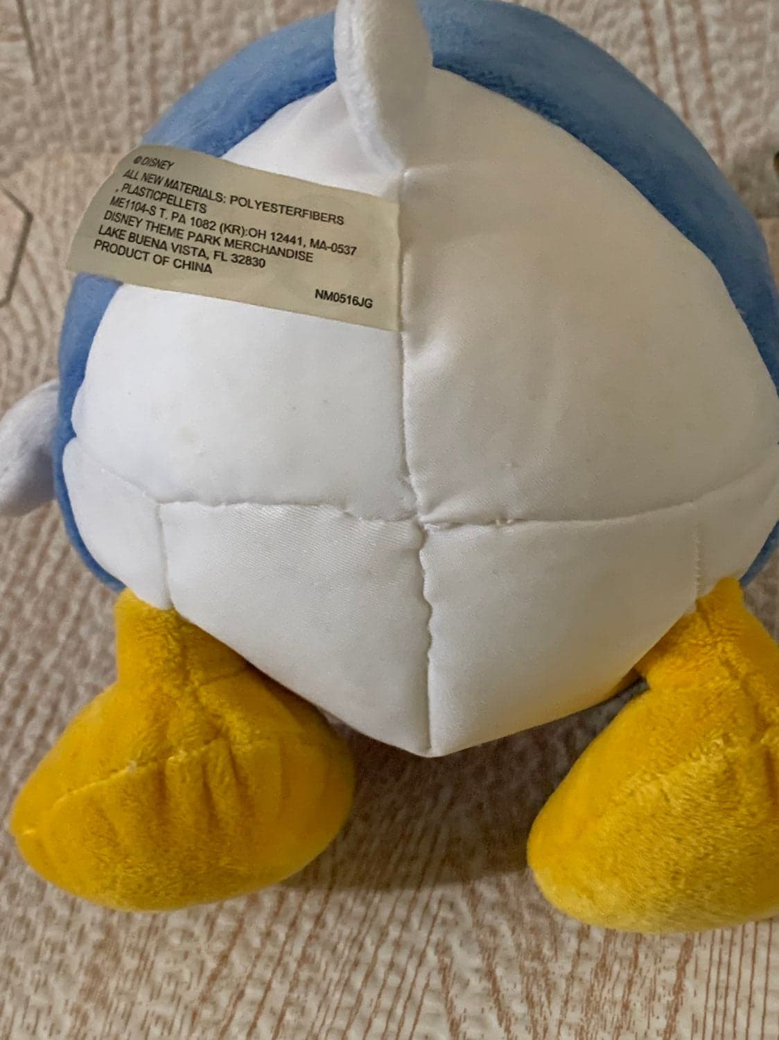 Disneyland Resorts Microbead Donald Duck Plush - Thumbnail 4