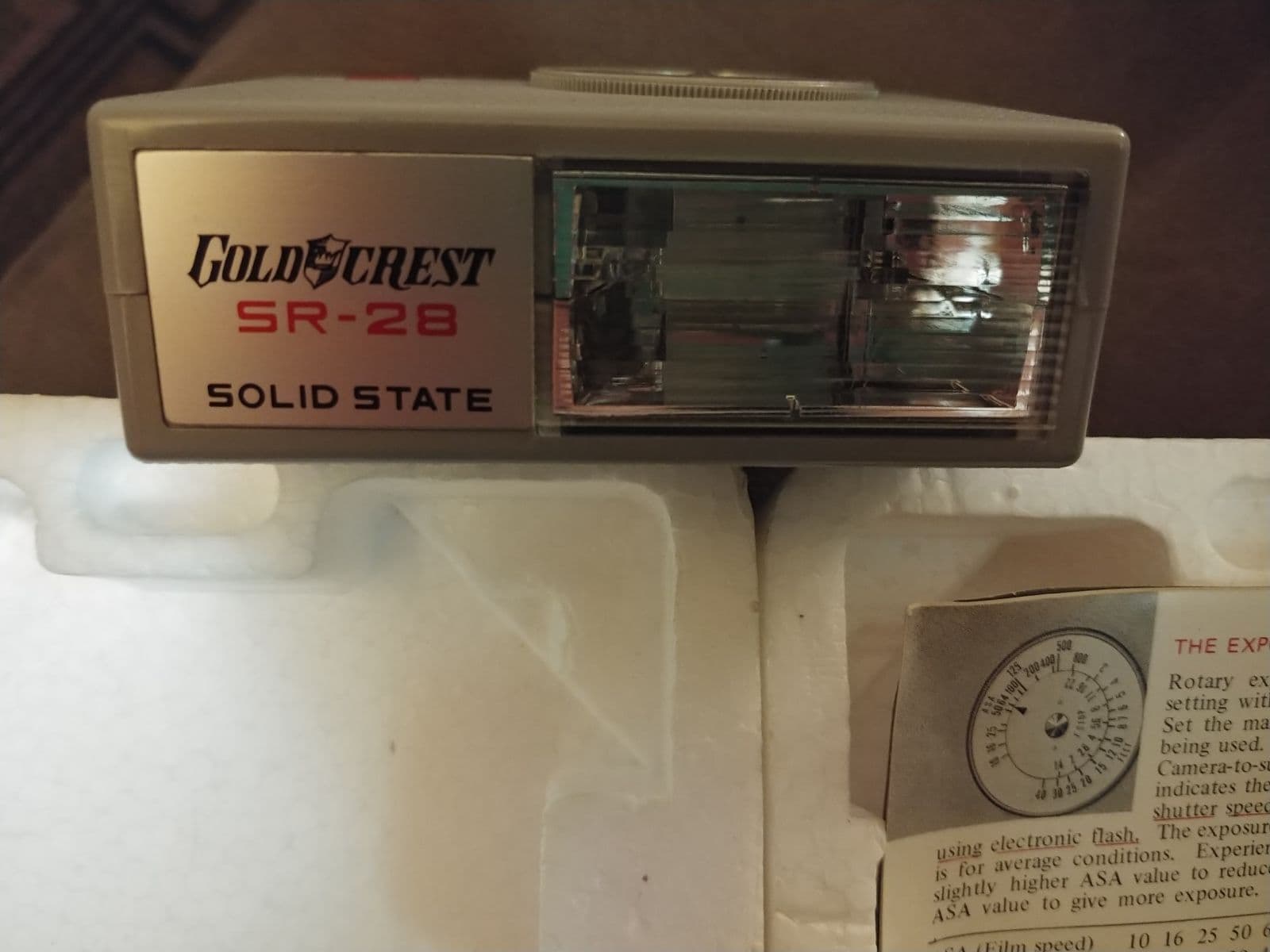 Vintage Gold Crest Flash - Thumbnail 4