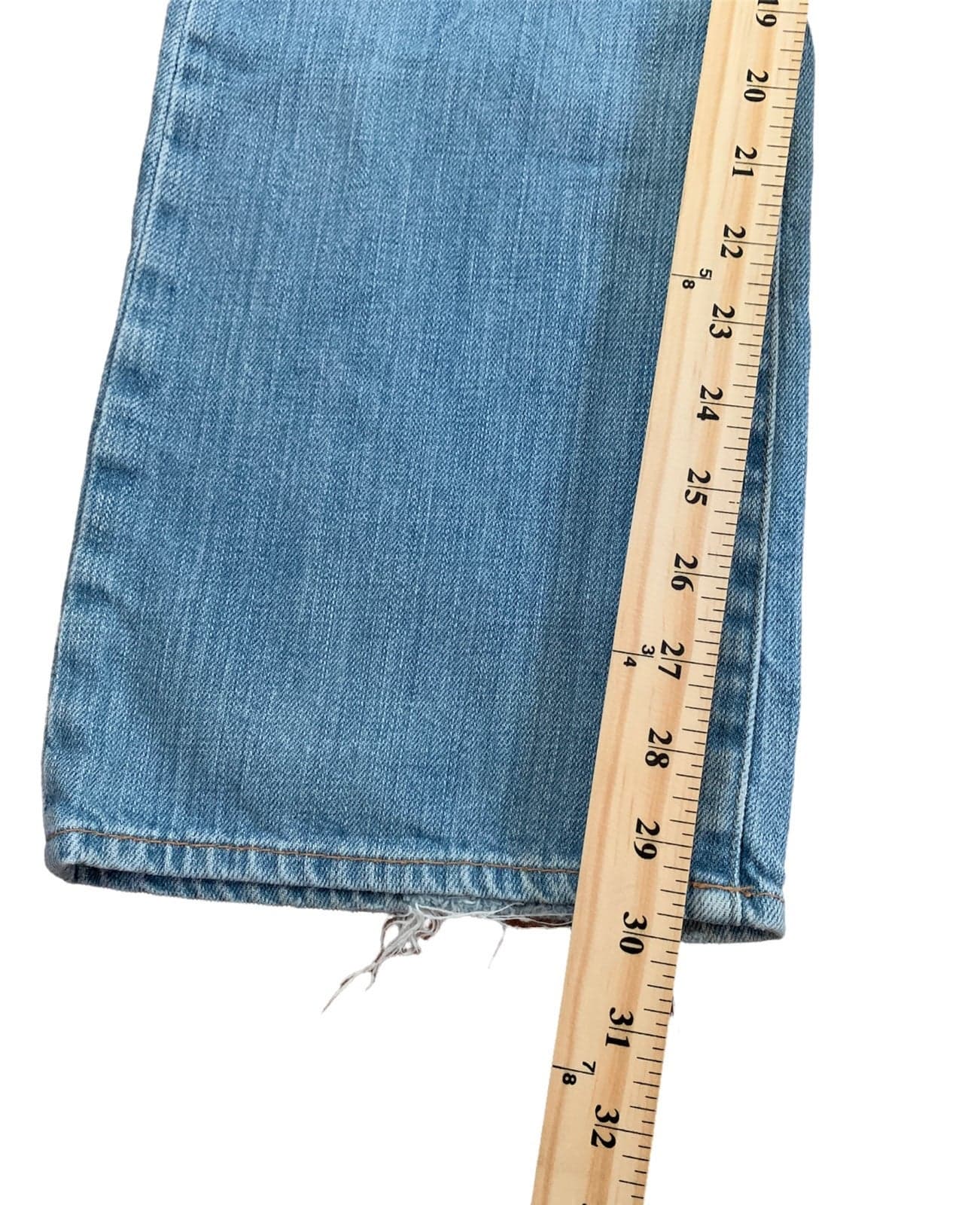 Express X2 Quality Denim Jeans Skinny Ultra Low rise boot cut Womens size 4 - Thumbnail 6