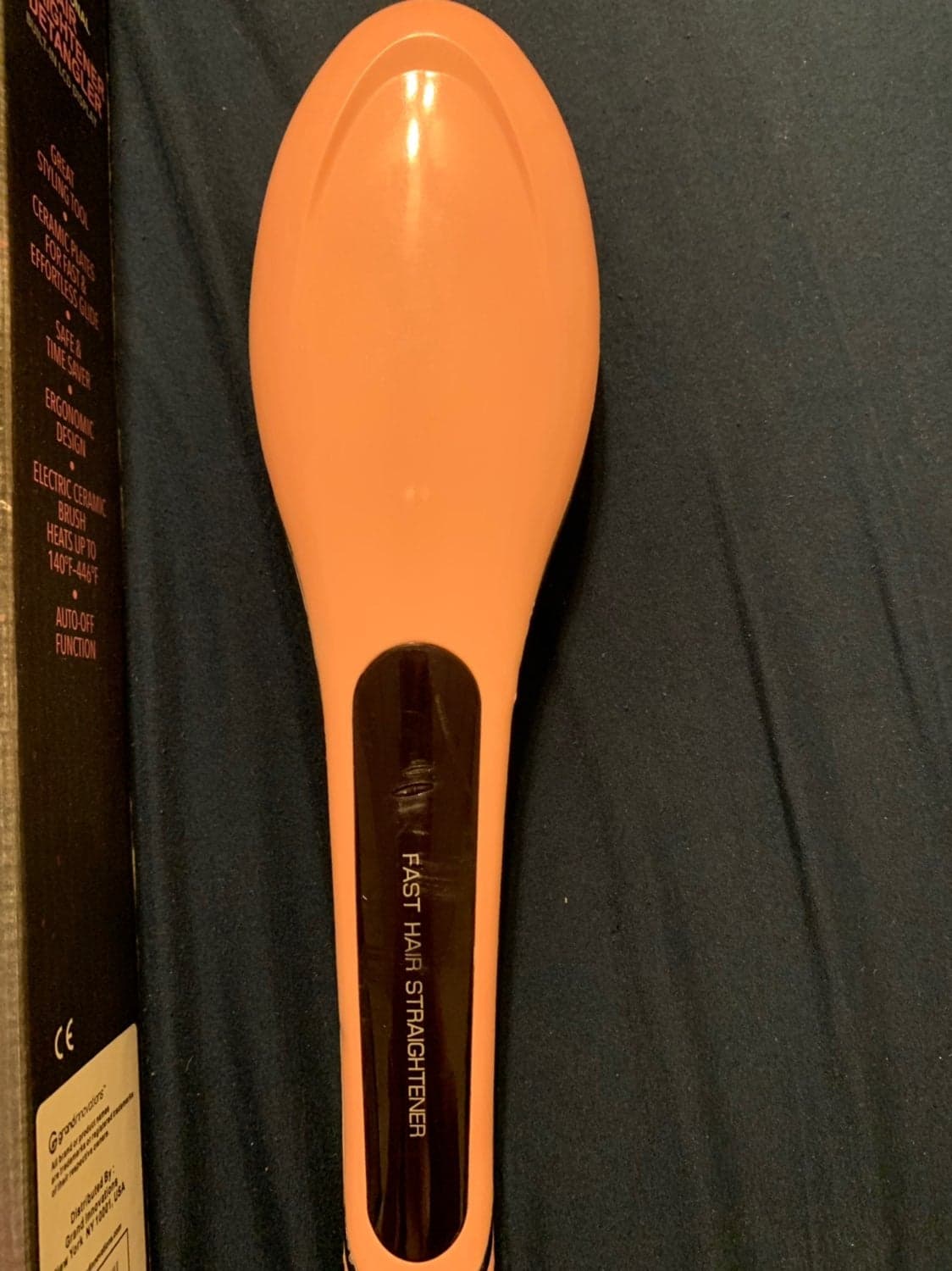 Hair Straightener And Detangler Brush - Thumbnail 4