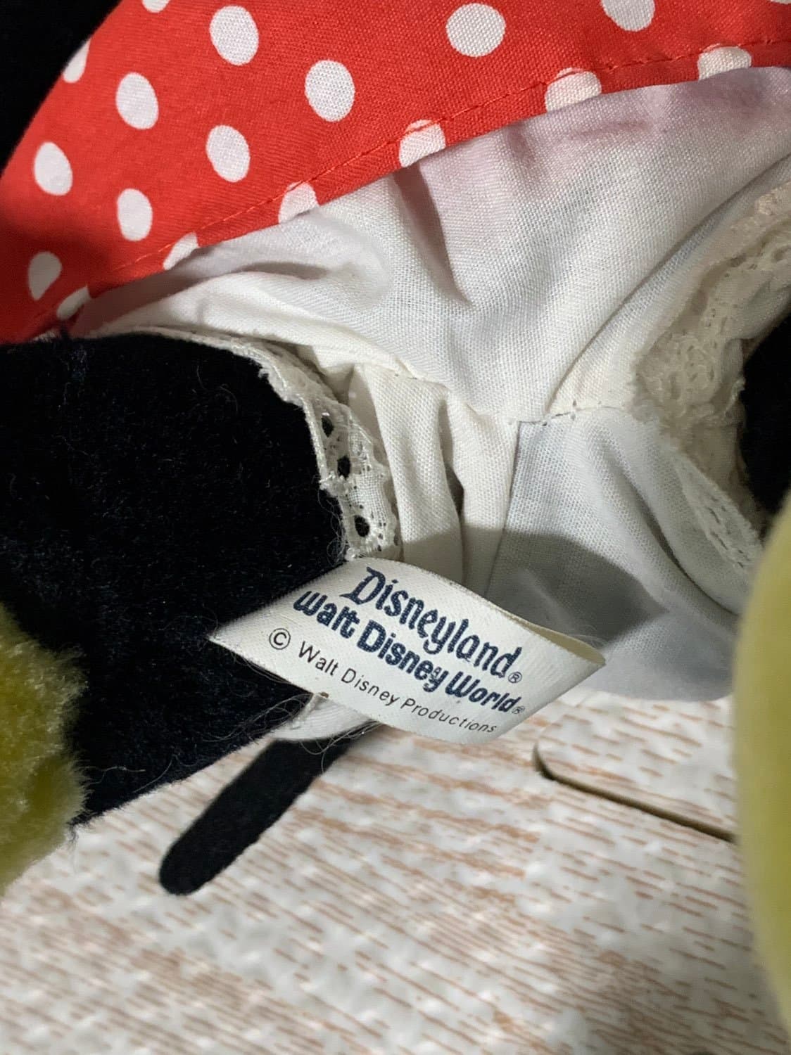 Vintage minnie mouse plush - Thumbnail 7
