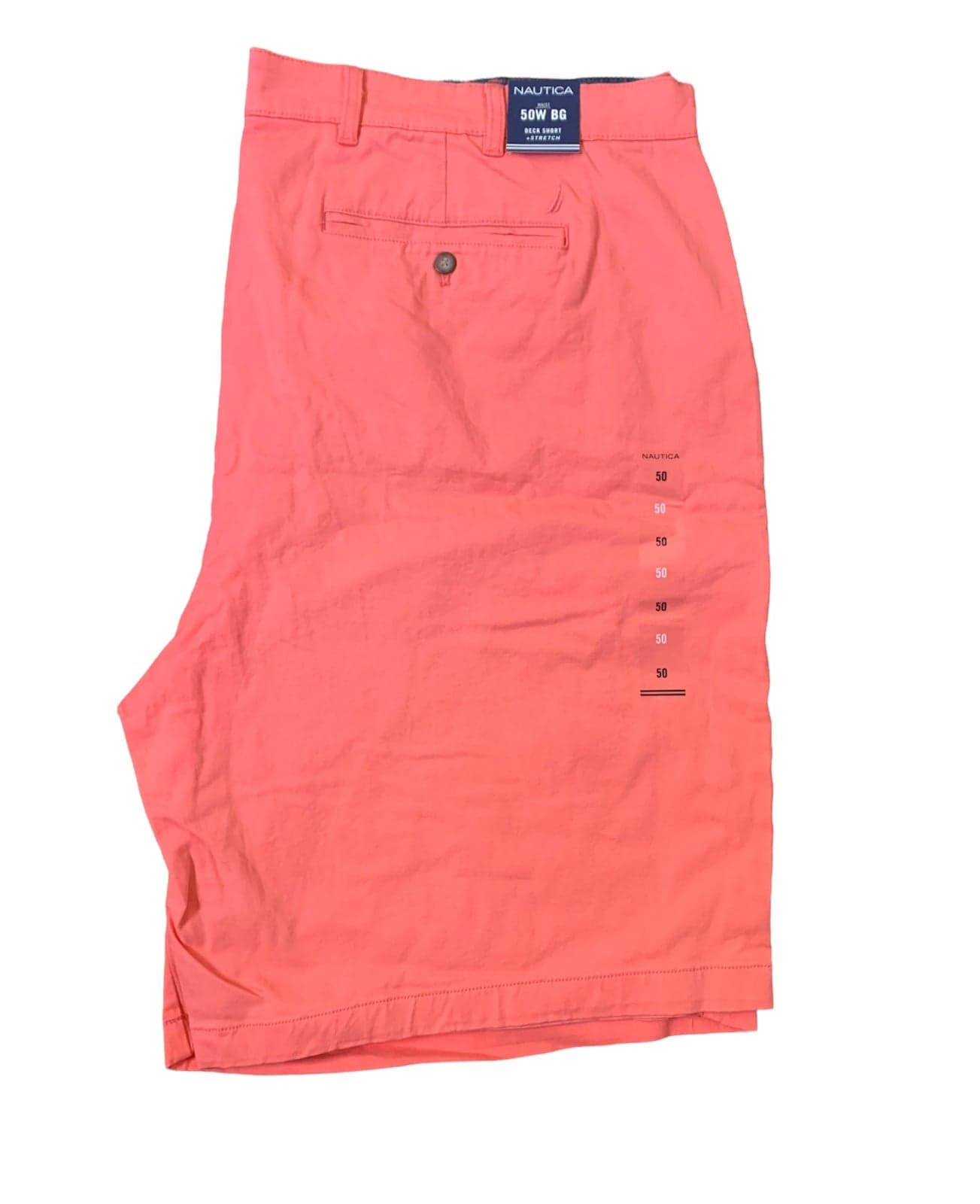 Nautica BIG & TALL CLASSIC FIT DECK Stretch SHORTS 50W Casual Dress Men's summer - Thumbnail 2