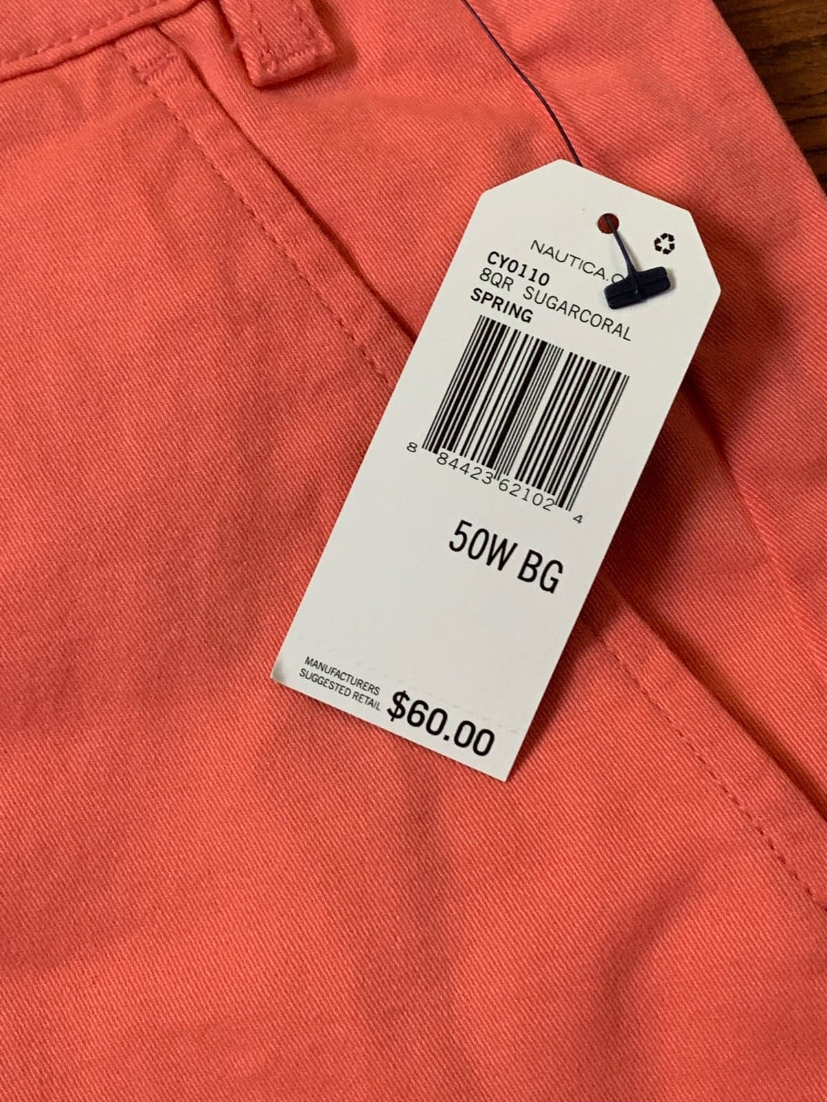 Nautica BIG & TALL CLASSIC FIT DECK Stretch SHORTS 50W Casual Dress Men's summer - Thumbnail 6