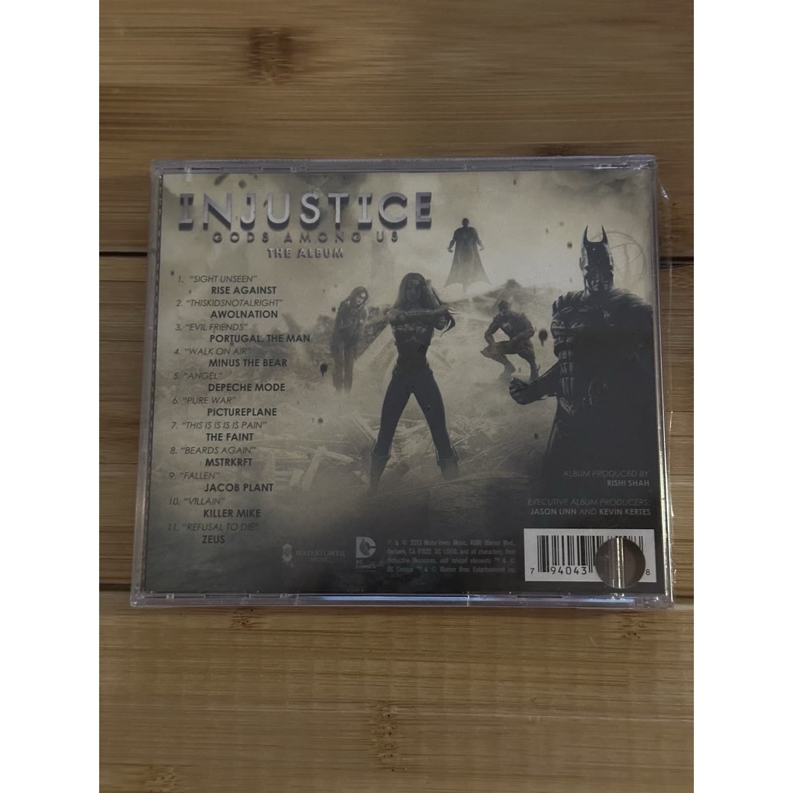 Injustice: Gods Among Us - The Album CD Brand New Sealed Video Game Soundtrack - Thumbnail 2