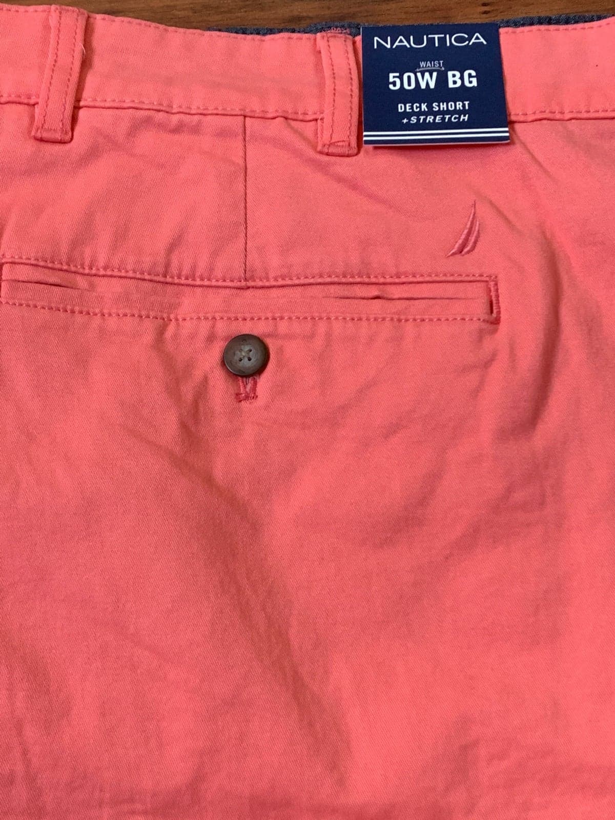 Nautica BIG & TALL CLASSIC FIT DECK Stretch SHORTS 50W Casual Dress Men's summer - Thumbnail 3