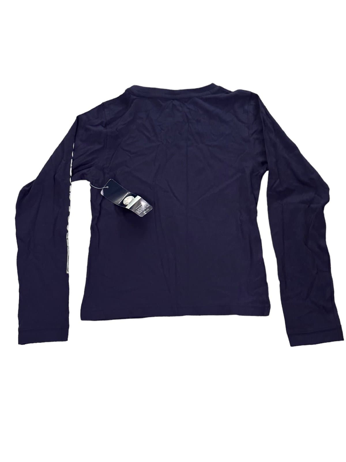 Dallas Cowboys NFL Youth Girls Navy Blue Logo Long Sleeve Shirt Large 12/14 NWT - Thumbnail 4