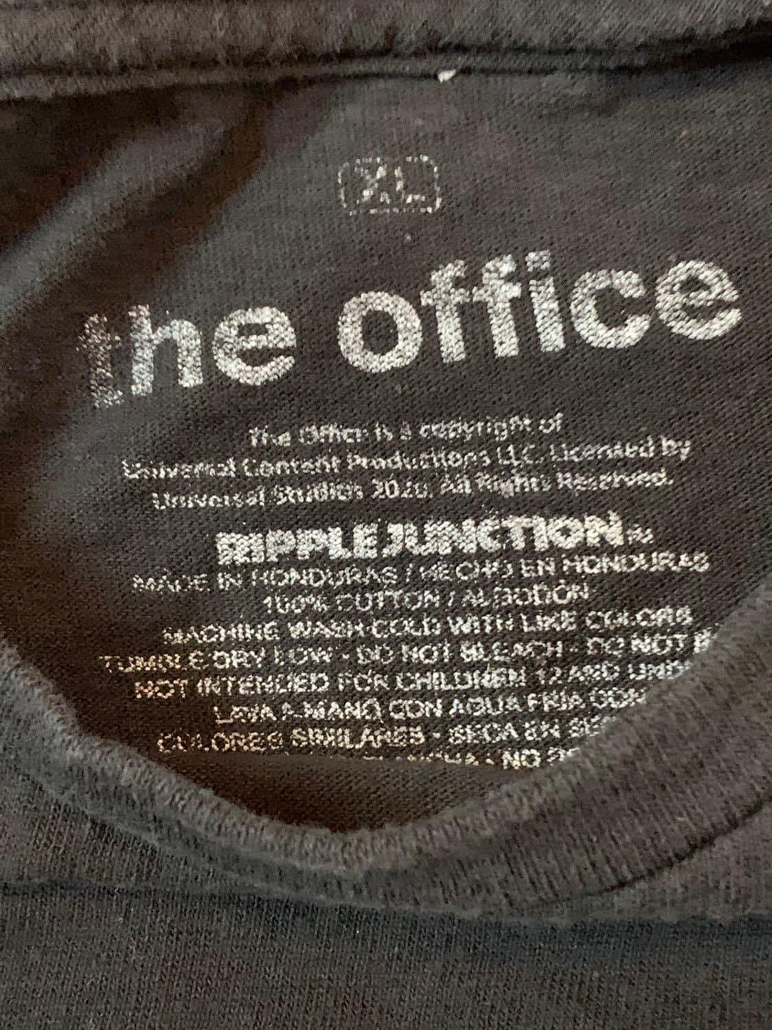 2005 The Office Ripple Junction Graphic T-Shirt Mens XL - Thumbnail 3