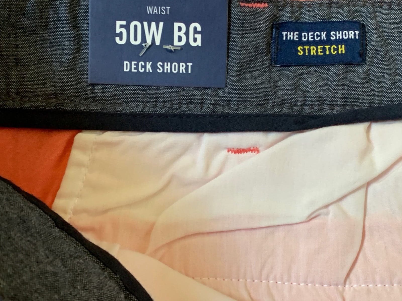 Nautica BIG & TALL CLASSIC FIT DECK Stretch SHORTS 50W Casual Dress Men's summer - Thumbnail 5