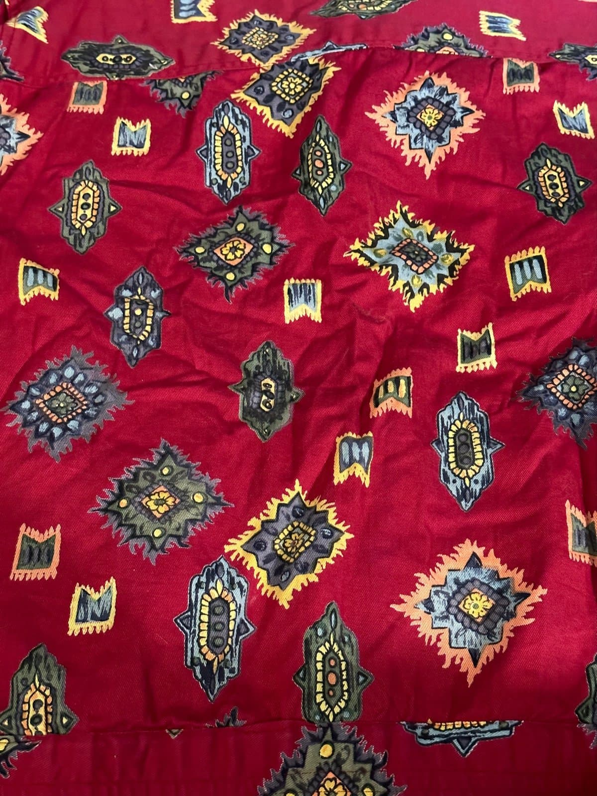 Vtg Womens Brownstone Studio Large blazer/shirt Western Art wear - Thumbnail 7