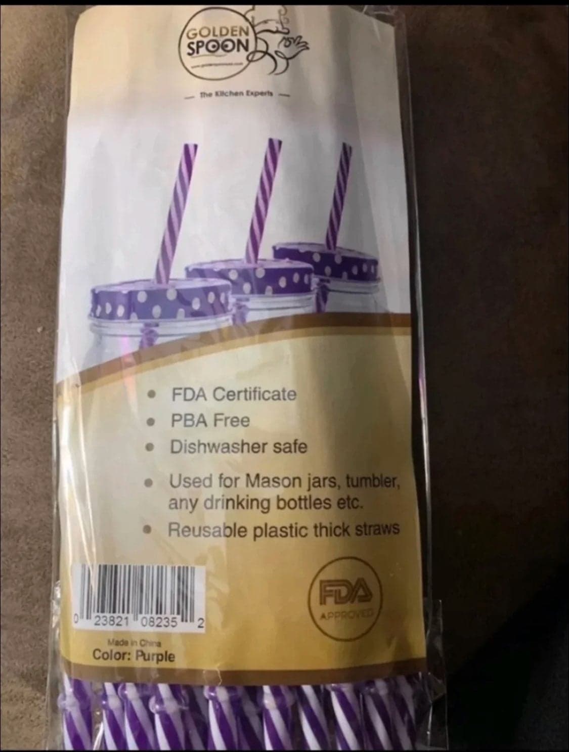 18 hard reusable plastic straws - Thumbnail 2
