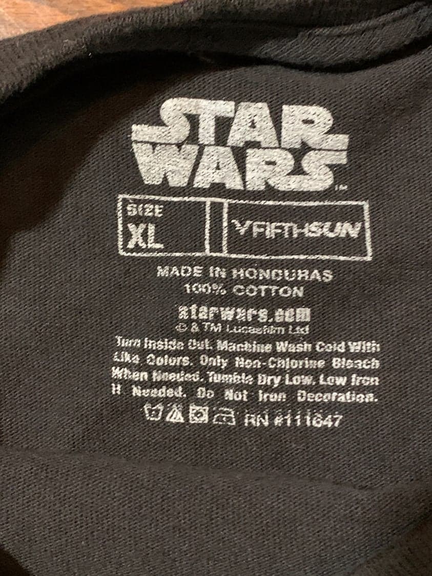 Long Sleeve Fifth Sun Star Wars Mandalorian baby yoda t-Shirt - Thumbnail 3