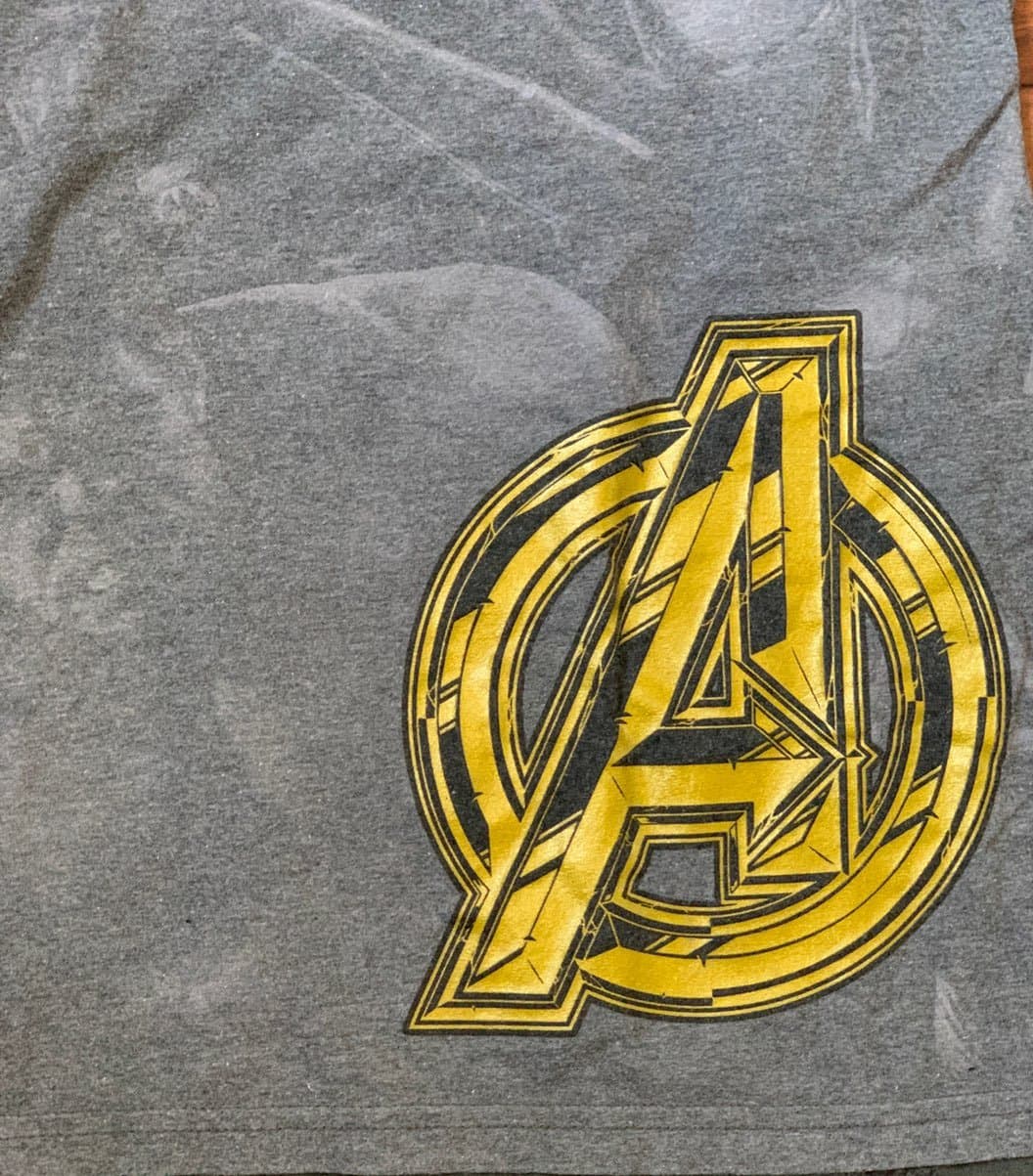 Mens Disney Store Avengers Character T-Shirt Large - Thumbnail 3