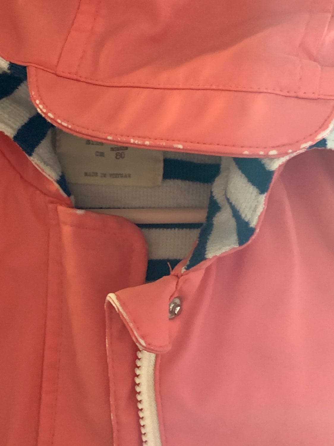 Toddler Zara Baby Girls Rain Jacket 9-12 months - Thumbnail 6