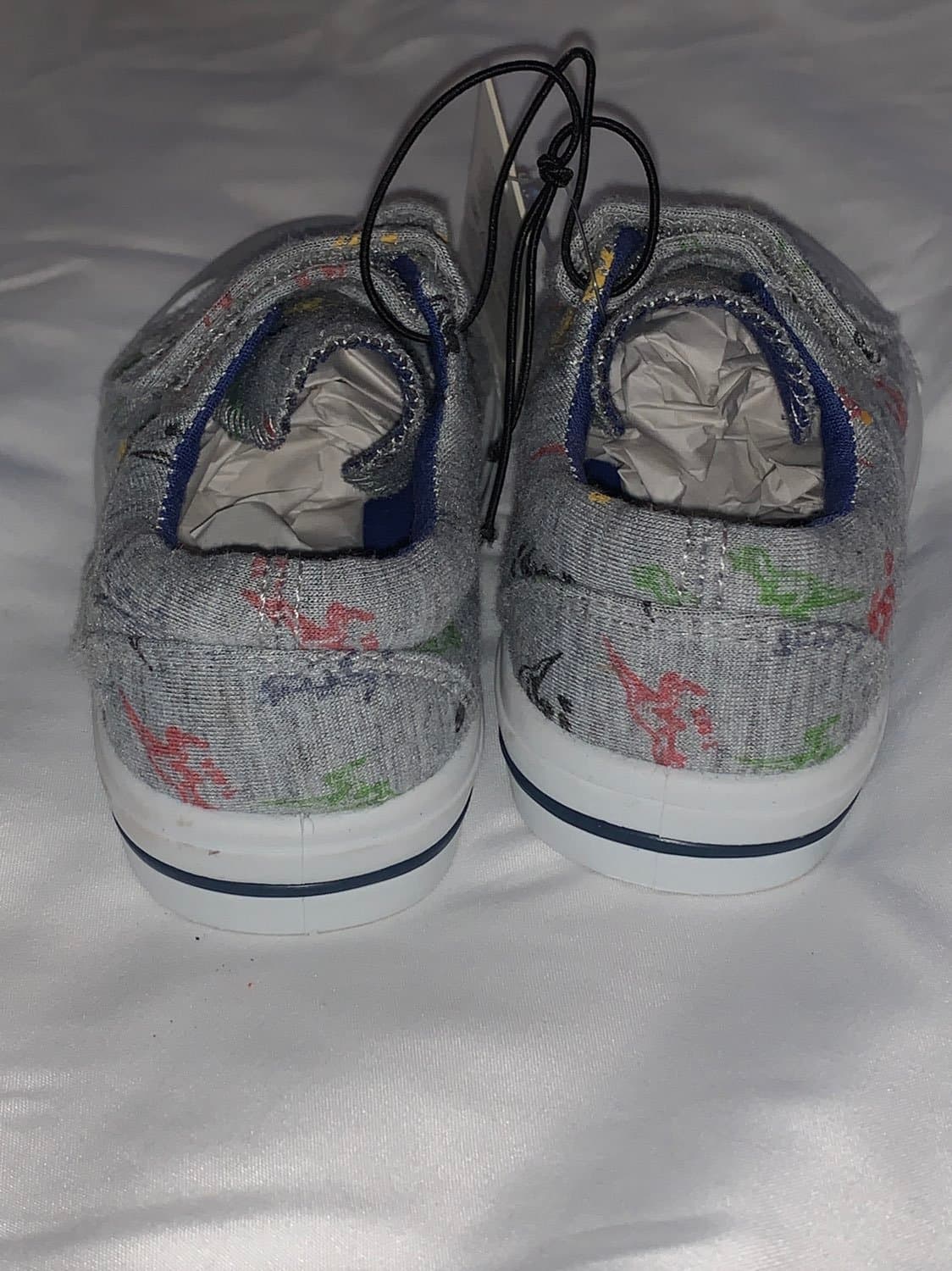 Toddler size 4 Dinosaur Canvas Shoes - Thumbnail 3
