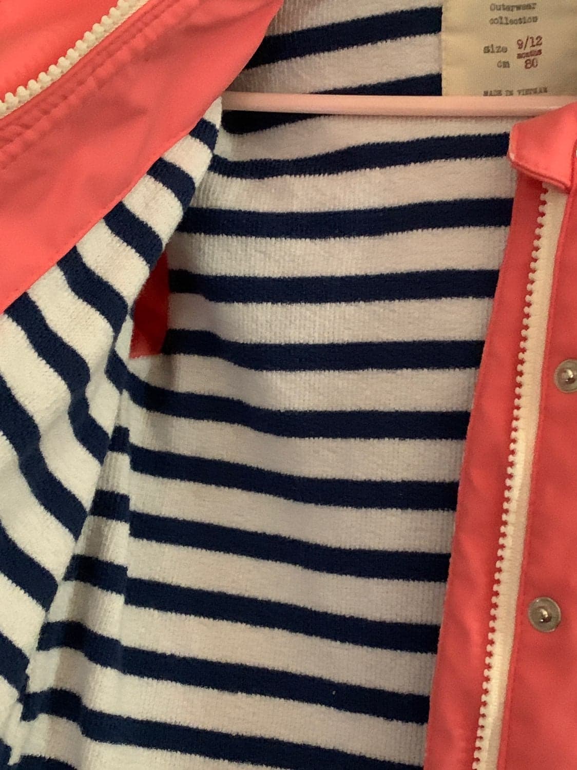 Toddler Zara Baby Girls Rain Jacket 9-12 months - Thumbnail 4