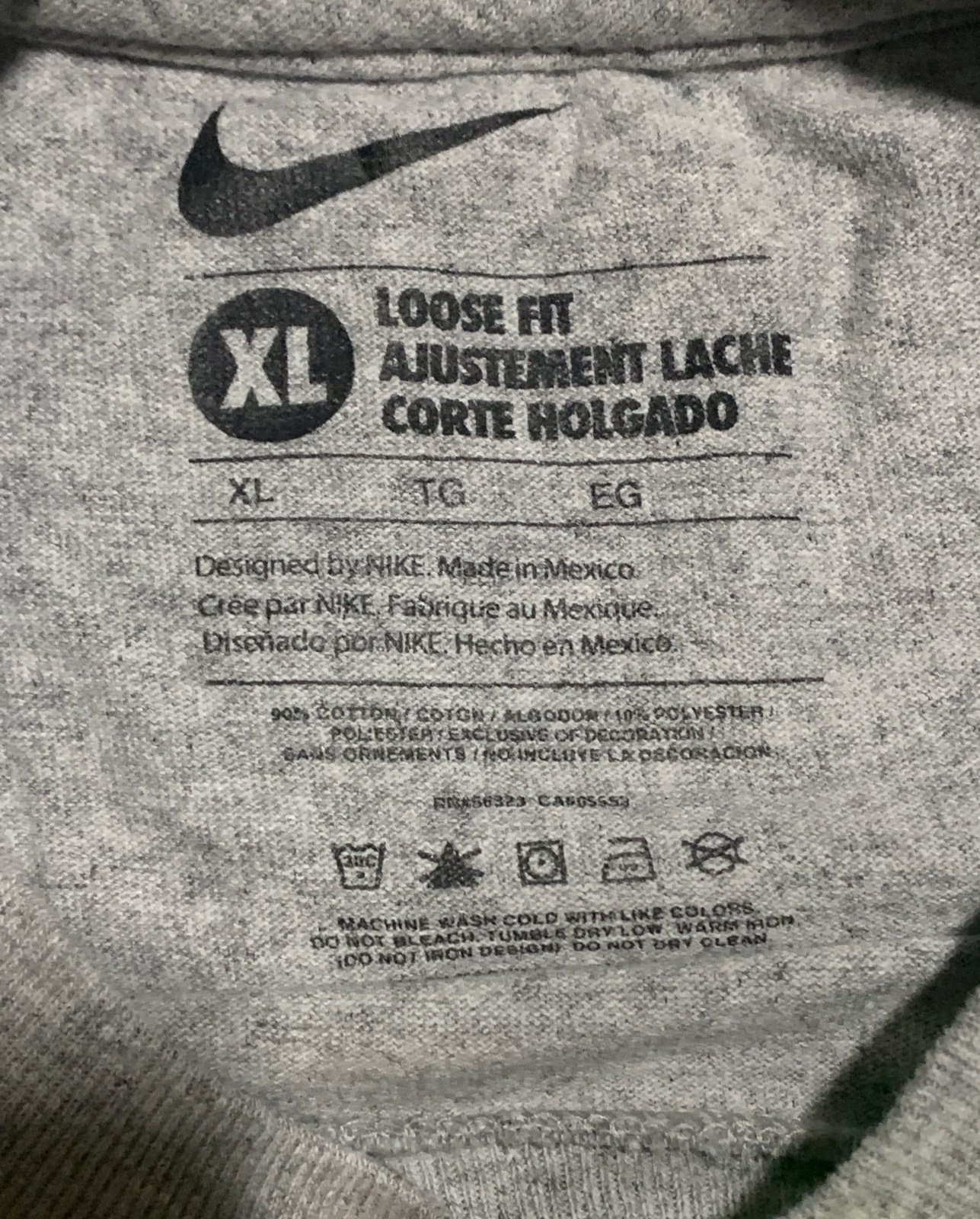 Nike Don’t Sweat My Swag Graphic T-Shirt Mens XL loose fit - Thumbnail 3