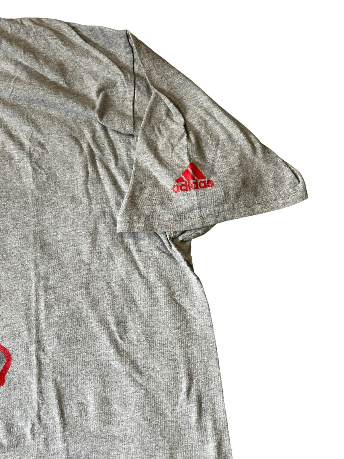 RFCF Plus Ultra Spain T-Shirt Soccer Adidas The Go-To Tee Men’s XL Gray Futbol - Thumbnail 3
