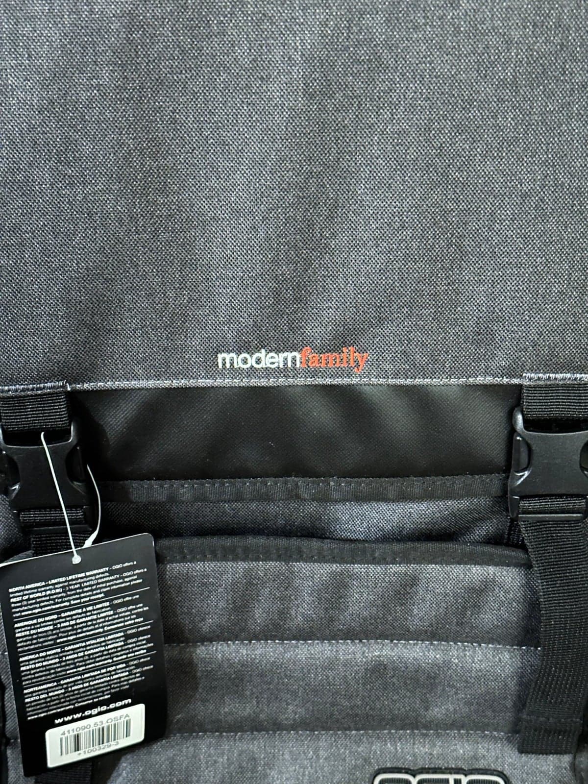 NEW WITH TAGS OGIO x Modern Family Apex Heather Grey Rucksack BACKPACK BAG 17" - Thumbnail 4