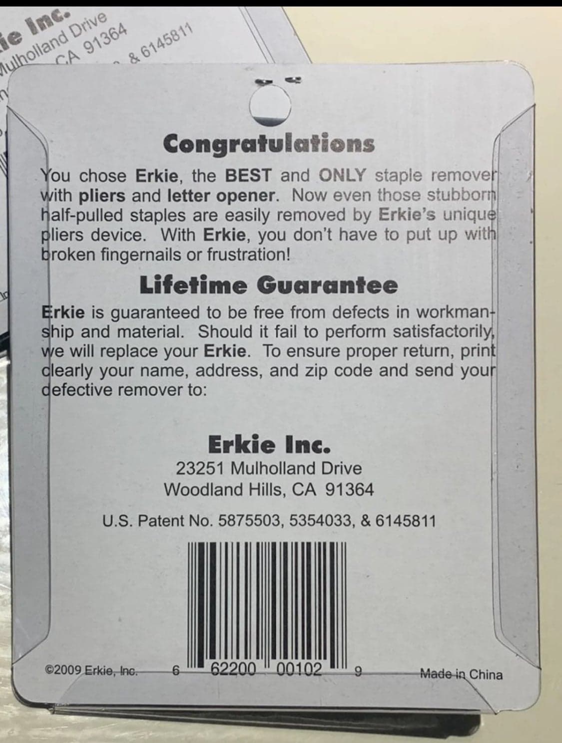 Lot 3 Erkie Staple Removers - Thumbnail 2