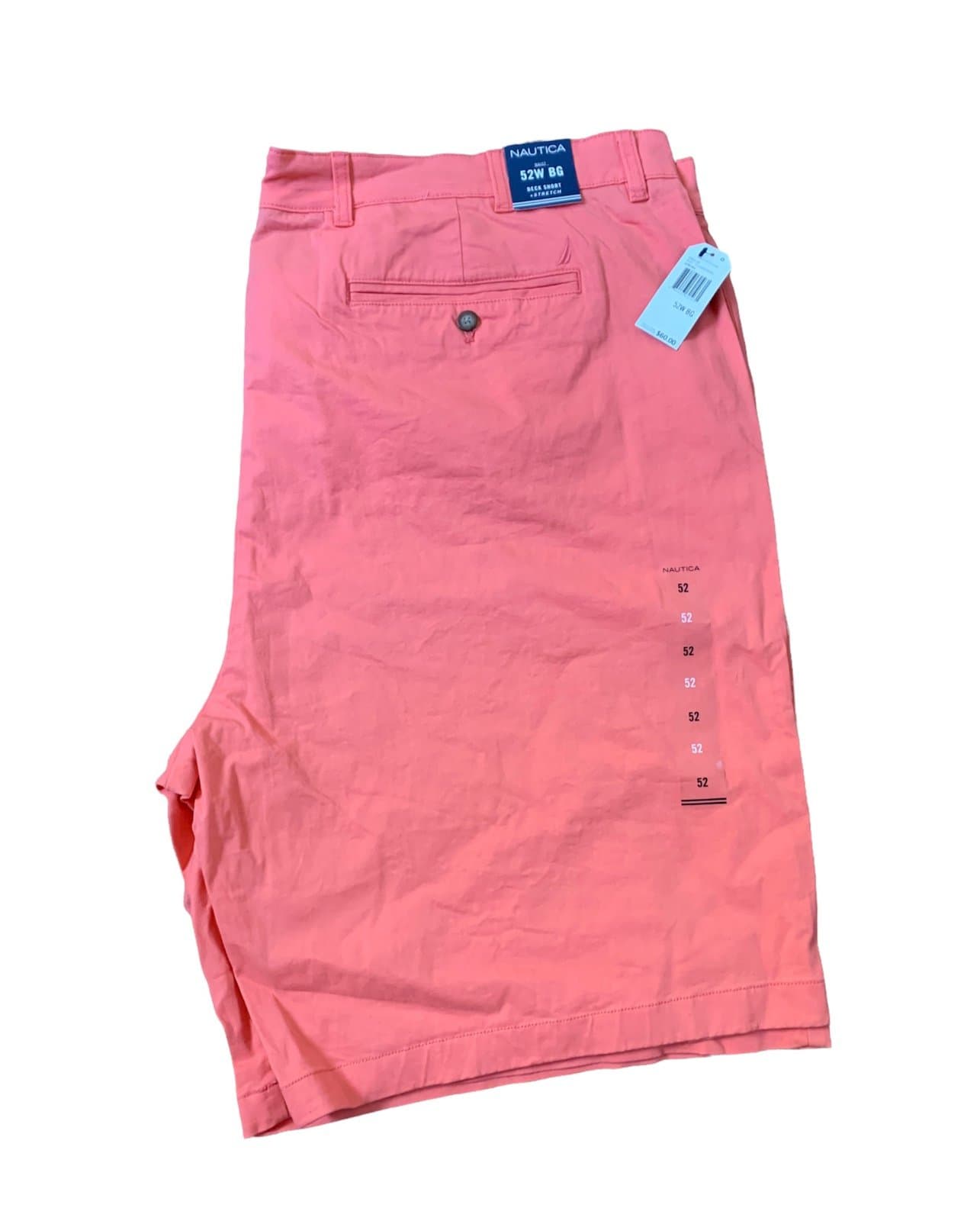 Nautica BIG & TALL CLASSIC FIT DECK SHORTS Stretch 52W Casual Dress Men's - Thumbnail 2