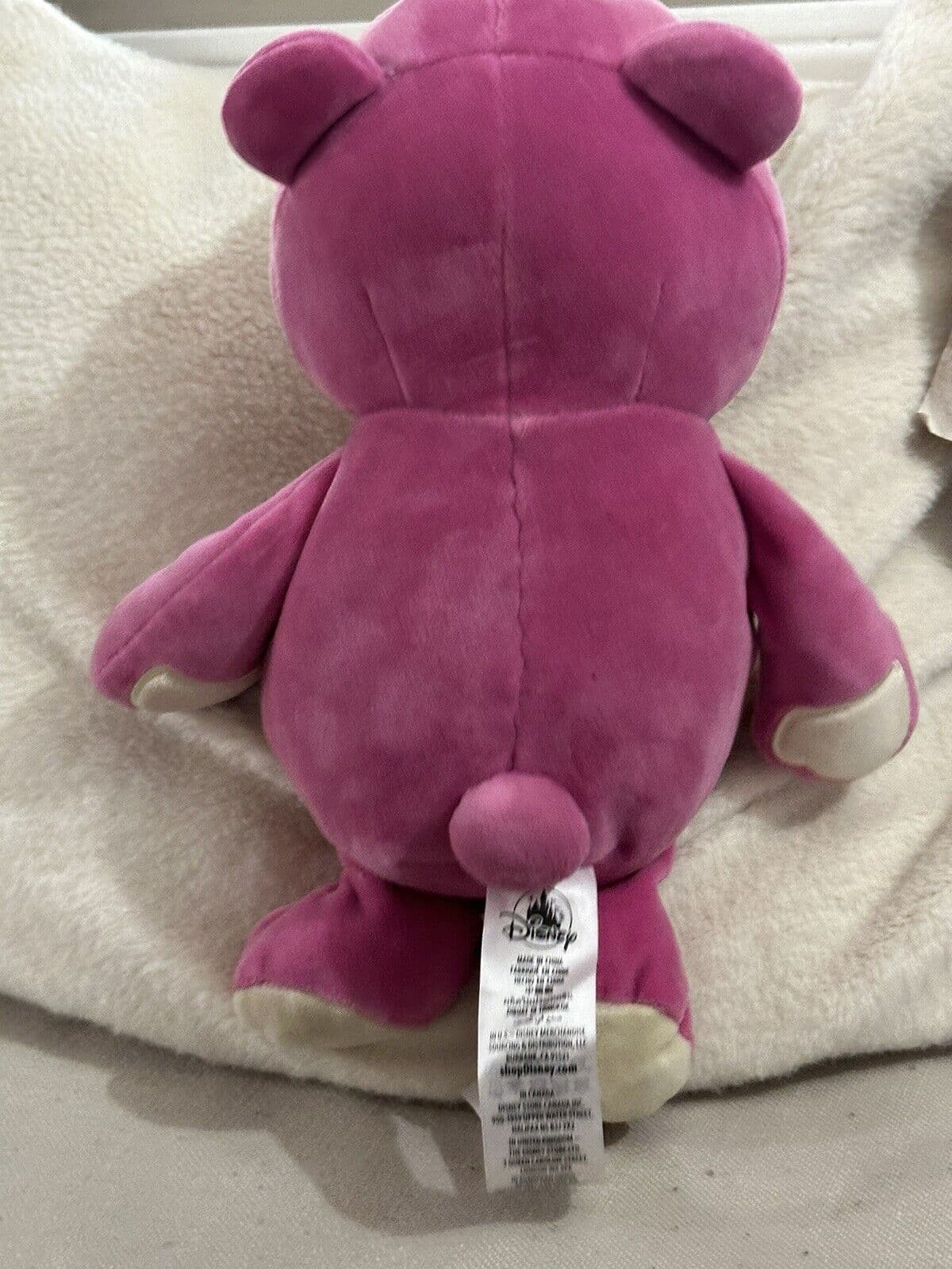 Disney Lotso Bear Weighted Plush - 15" - Toy Story 3 Japan Rare - Thumbnail 3