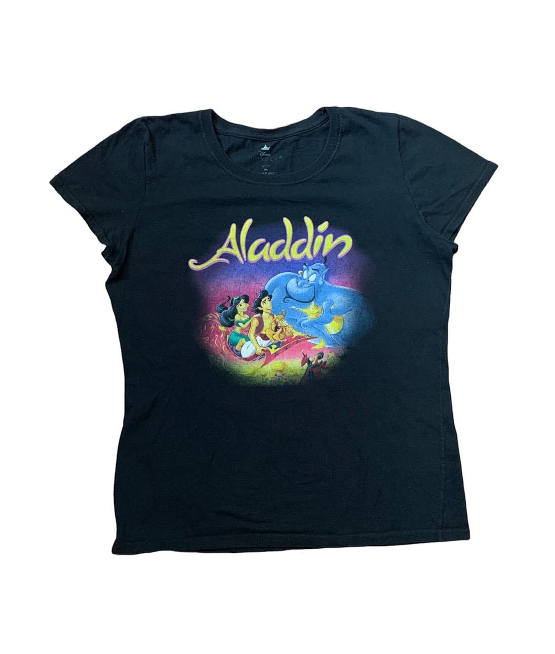 Disney Princess Aladdin Womens T-Shirt Medium - Thumbnail 2