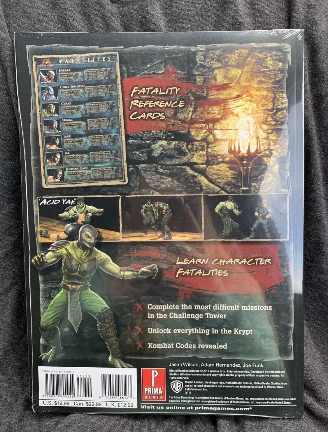 Prima Official Mortal Kombat 9 Game Guid - Thumbnail 2