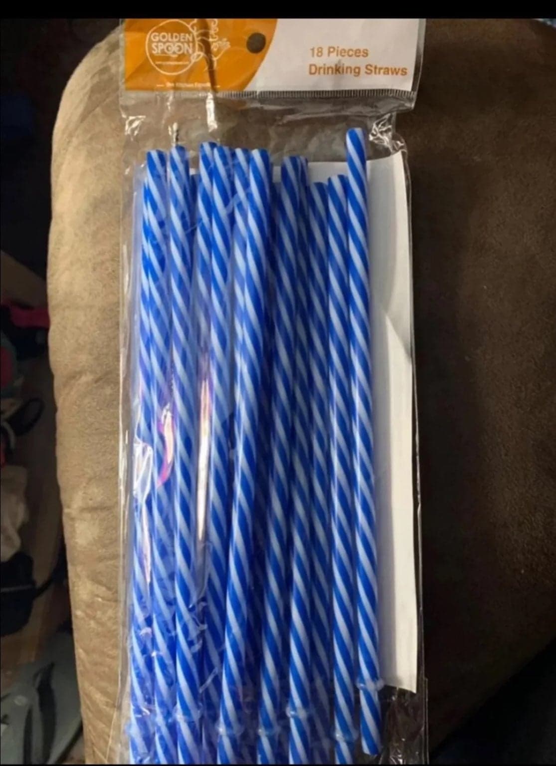36 Reusable Plastic Straws w Bush - Thumbnail 2