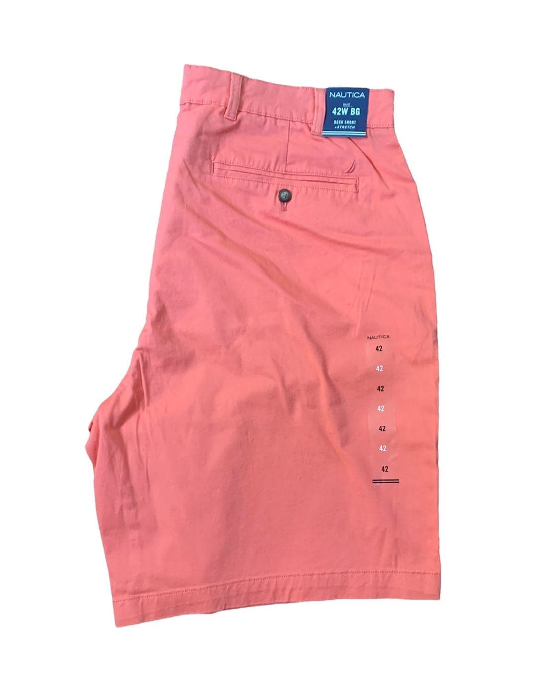 Nautica 9.5" BIG & TALL CLASSIC FIT DECK SHORTS 42W Big Casual Dress Men's - Thumbnail 2