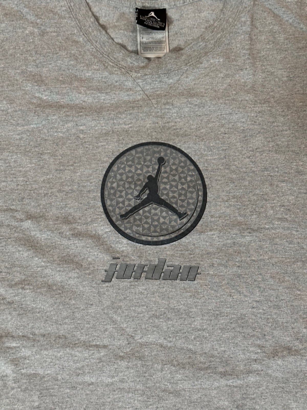Jordan Shirt Adult XXLarge Gray Jordan Basketball Jumpman Mens - Thumbnail 2