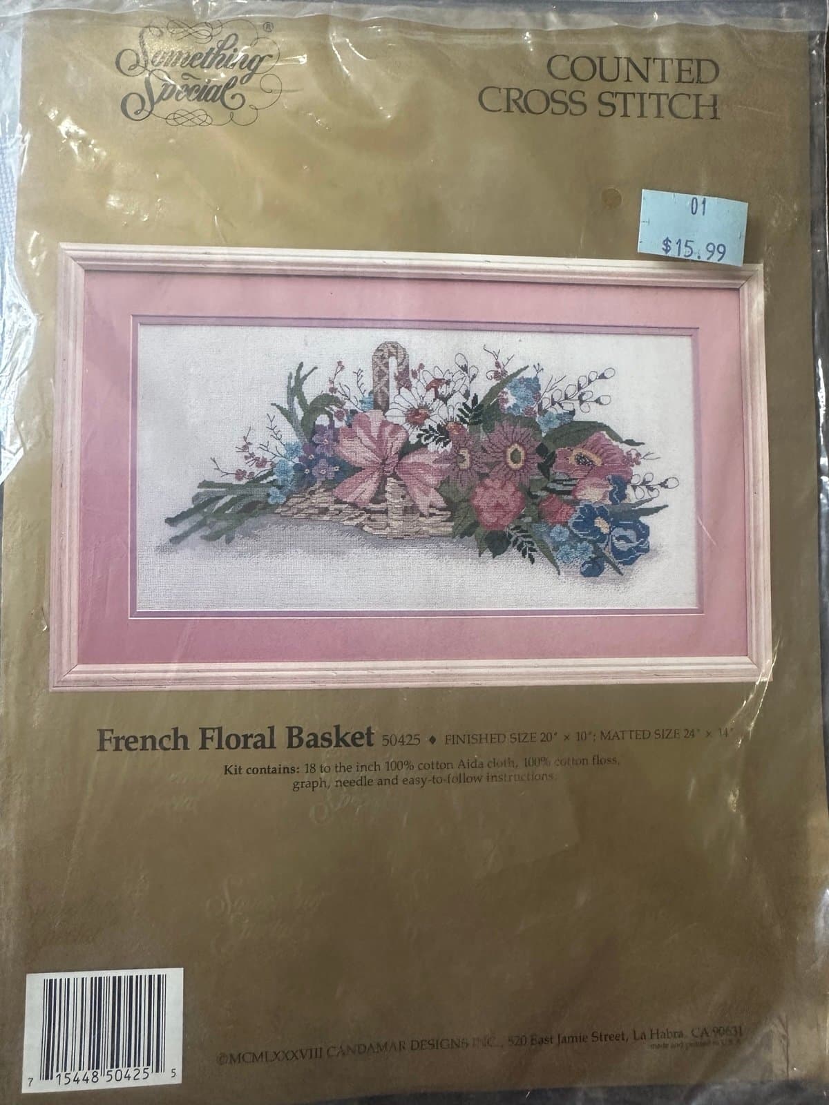Vintage Something Special Counted Cross Stitch Kit lot 2 - Thumbnail 3