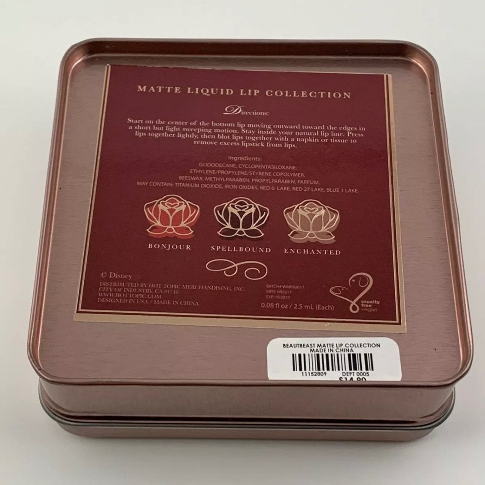 Collectible Disney Belle Matte Lip Gloss - Thumbnail 3