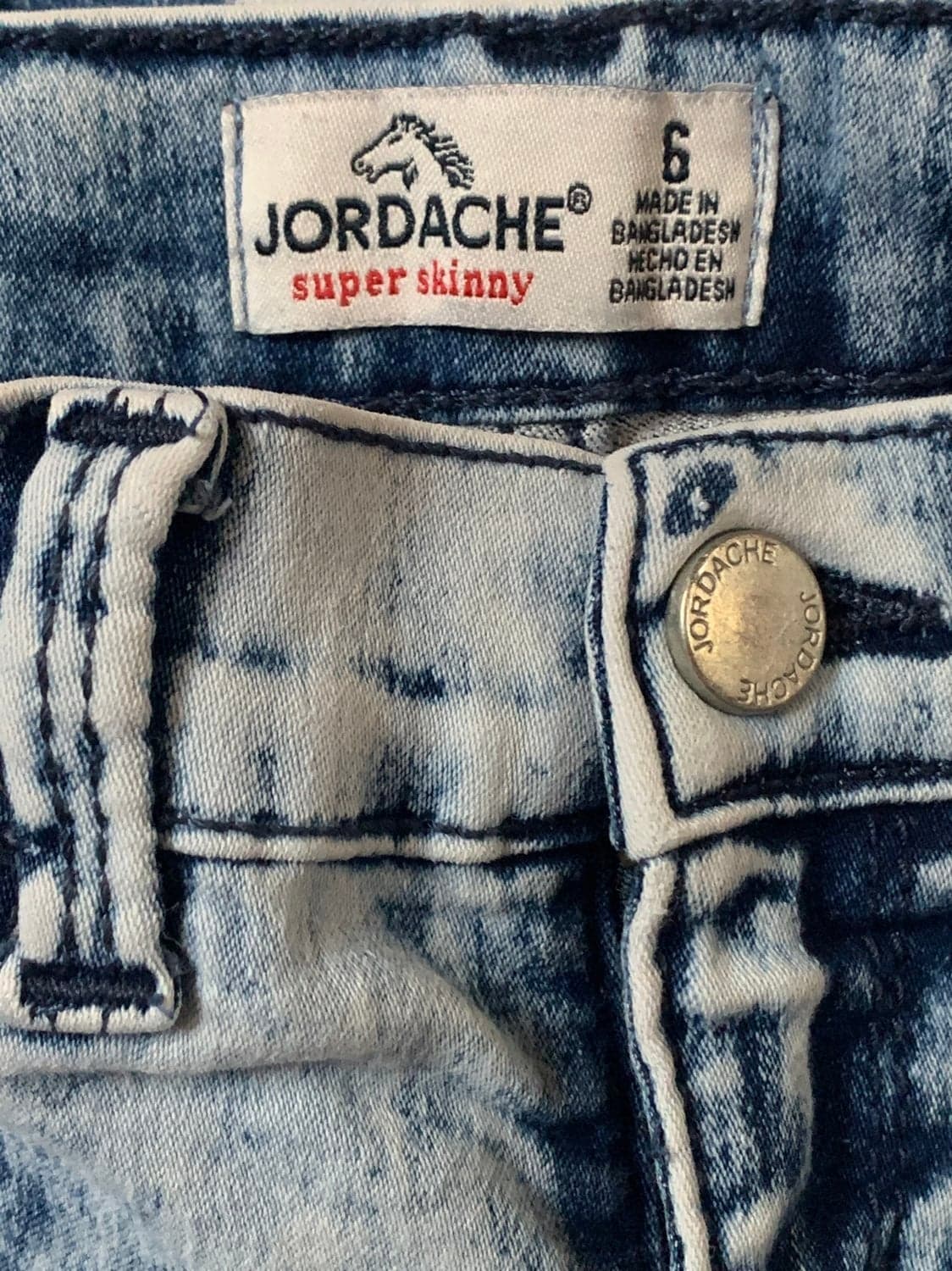 Lot 3 pair Girls size 6/6x Designer Jeans - Thumbnail 7