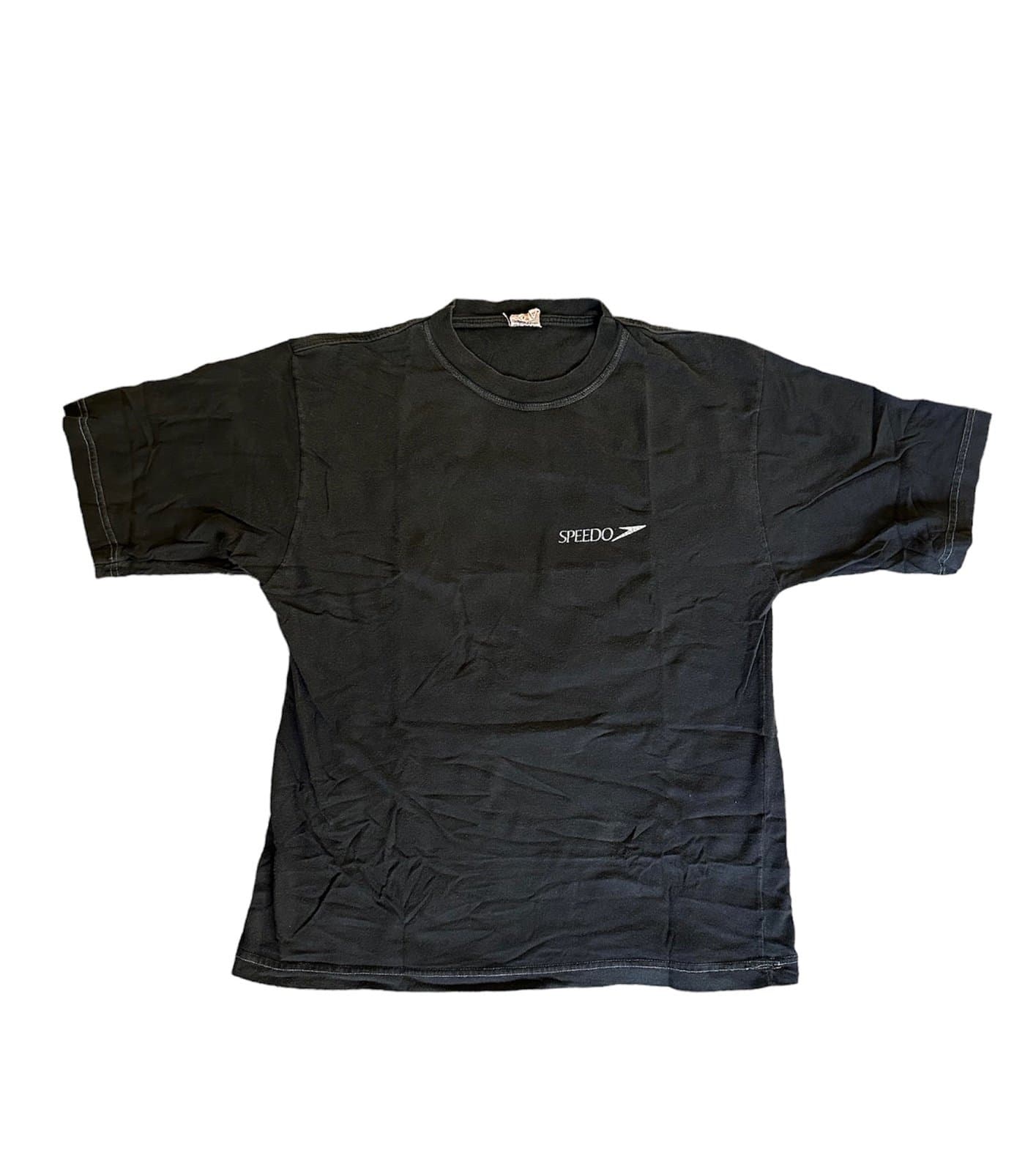 Vintage Speedo Men’s medium T-Shirt faded big graphic - Thumbnail 3