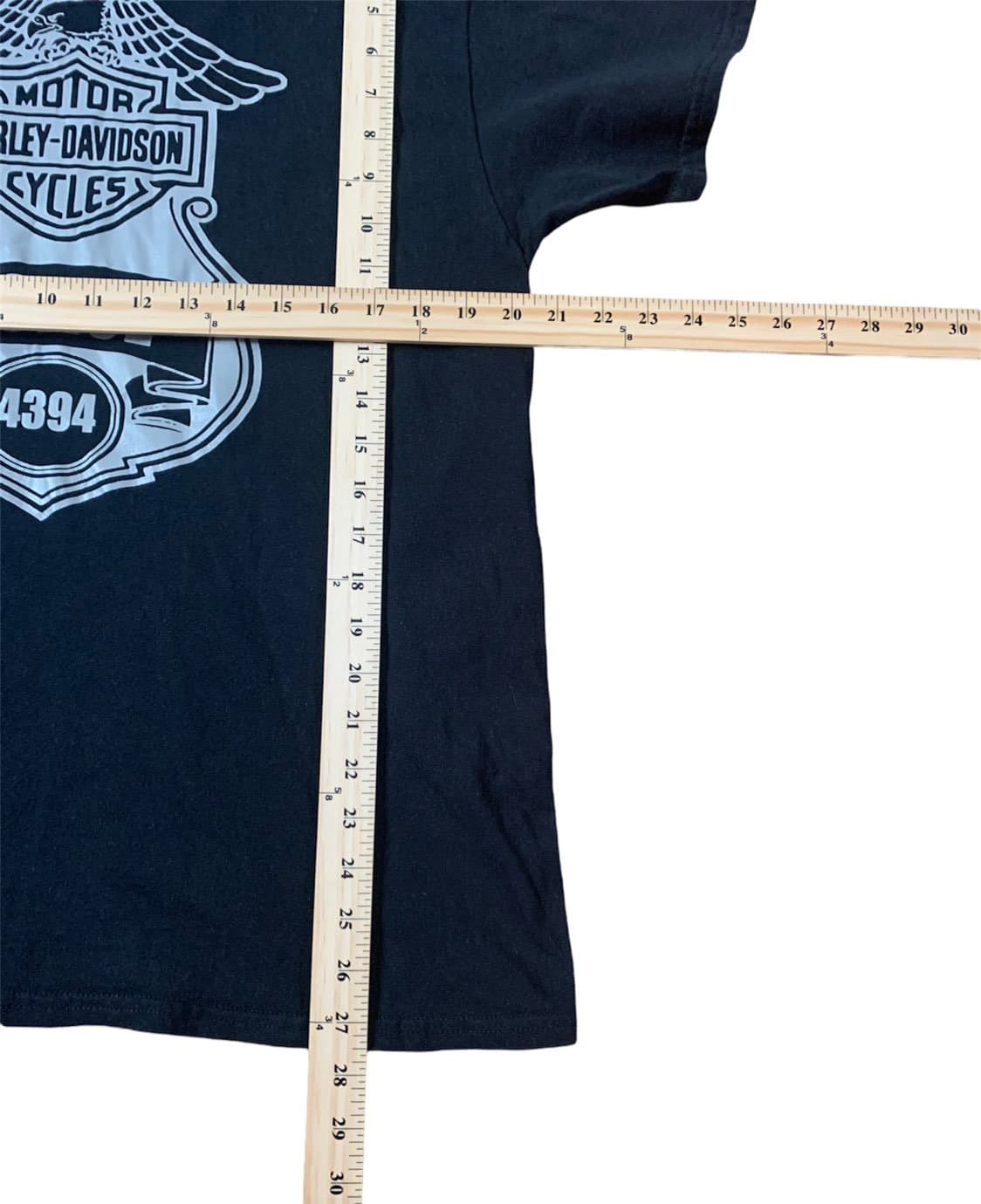 Harley Davidson Motor Cycles Police Graphic T-Shirt - Thumbnail 5
