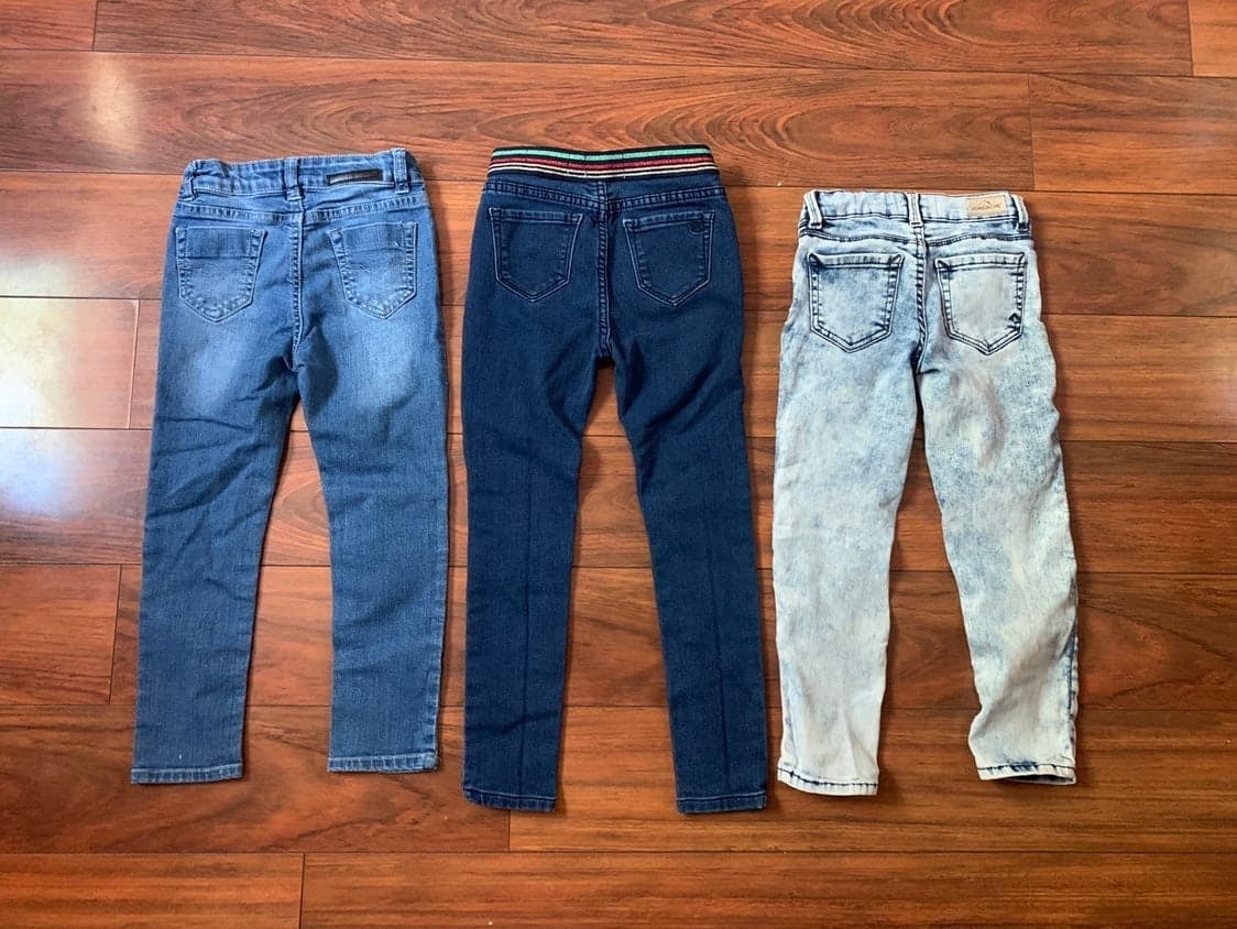 Lot 3 pair Girls size 6/6x Designer Jeans - Thumbnail 8