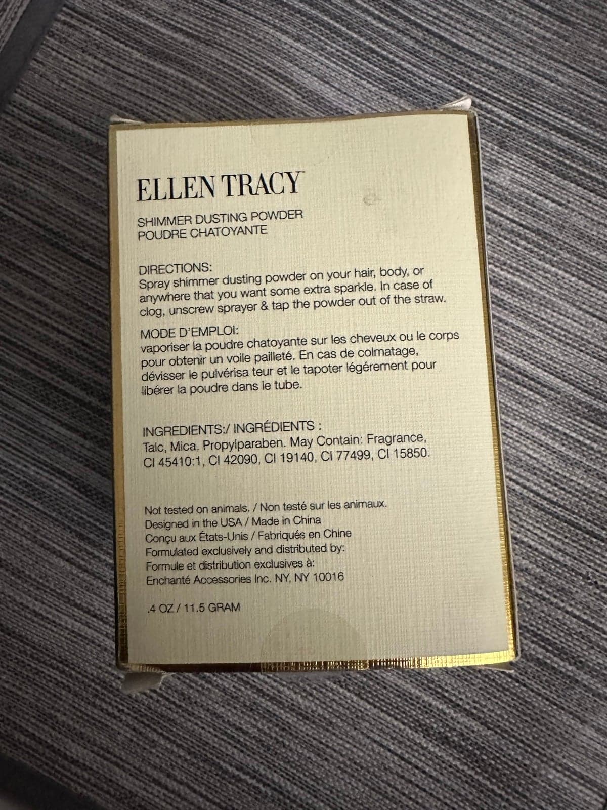 Ellen Tracy Shimmer Dusting Powder - Thumbnail 2