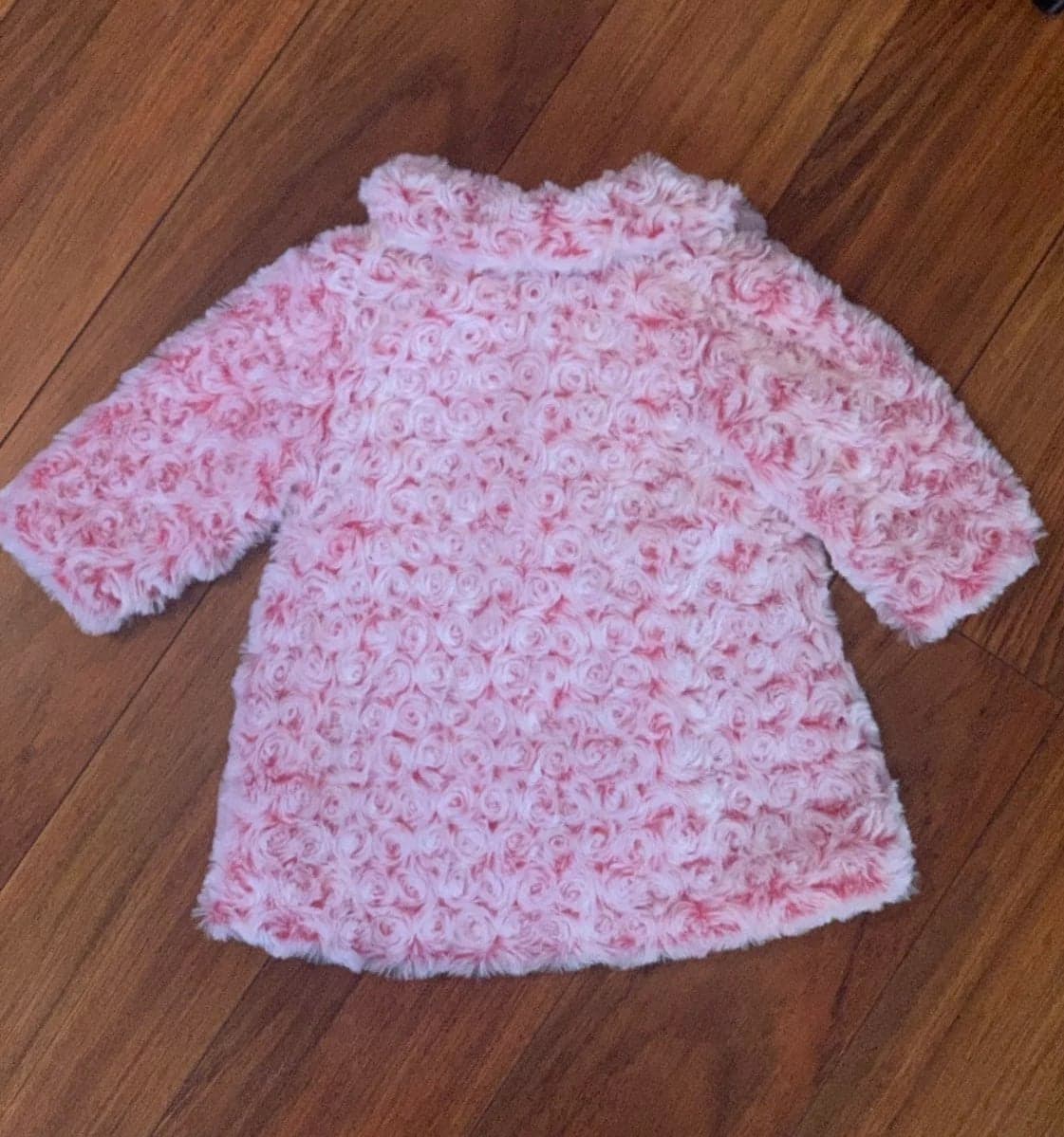 Pumpkin Patch Baby Girl Faux Fur Coat - Thumbnail 4