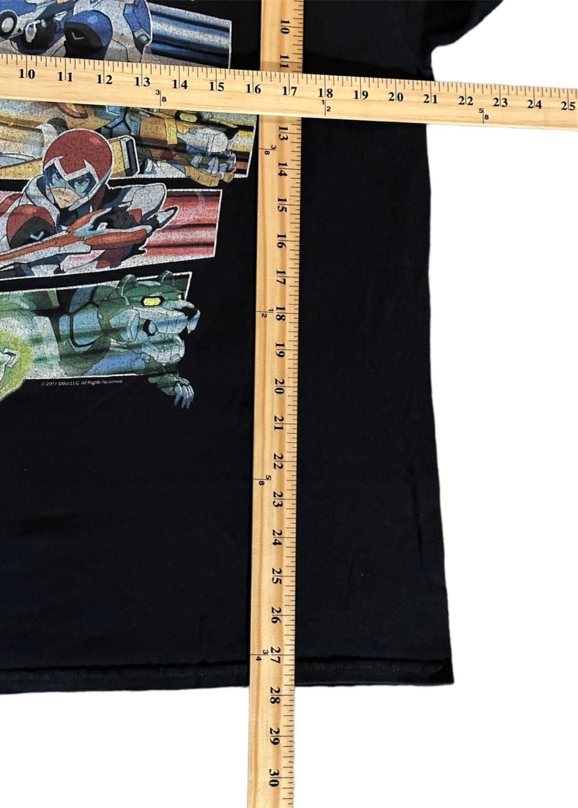 Voltron Legendary Defender Paladins Long Sleeve Strike T-Shirt Mens Large - Thumbnail 3