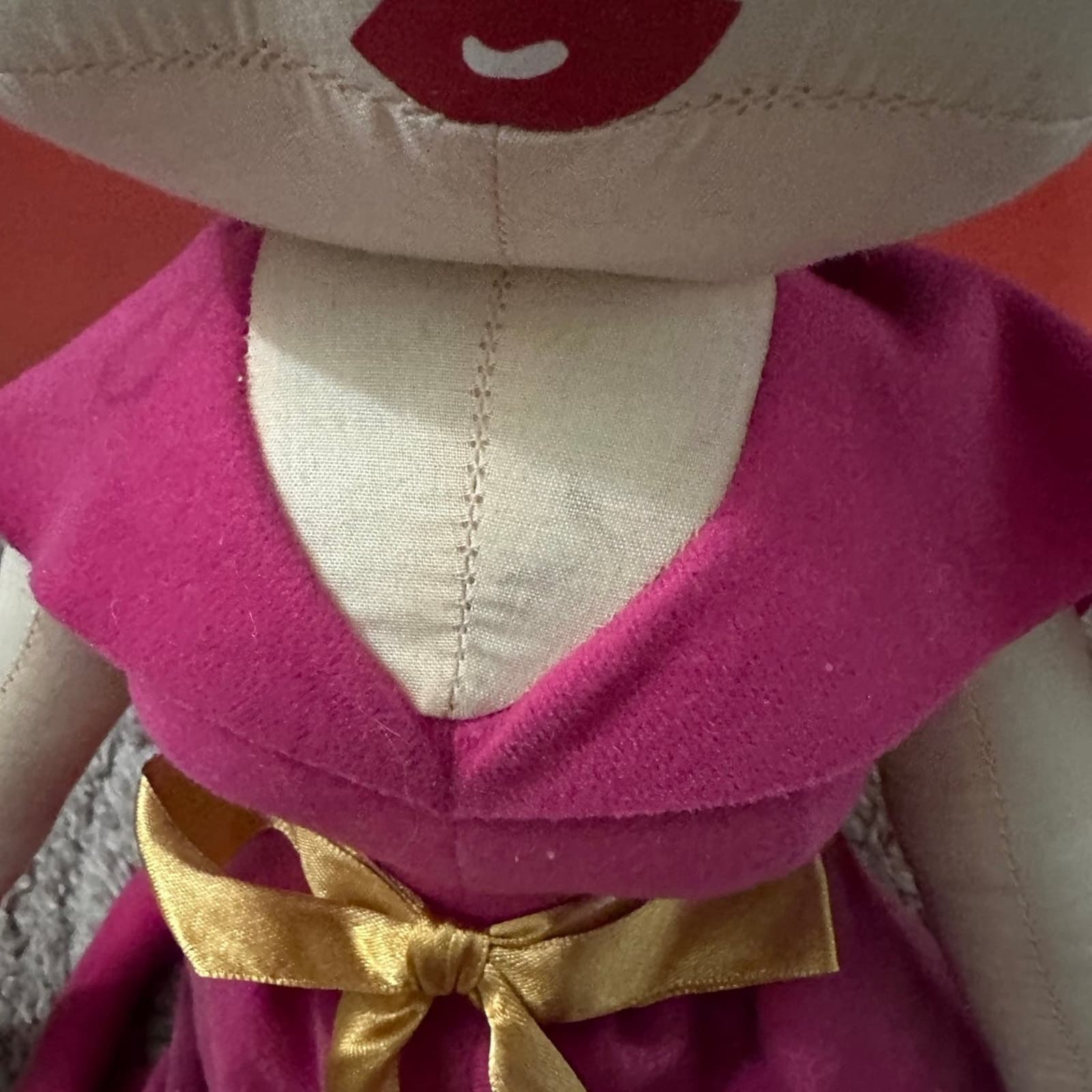 Betty Boop Devil Costume Plush Halloween Collection KellyToy 16.5in vintage 1999 - Thumbnail 4
