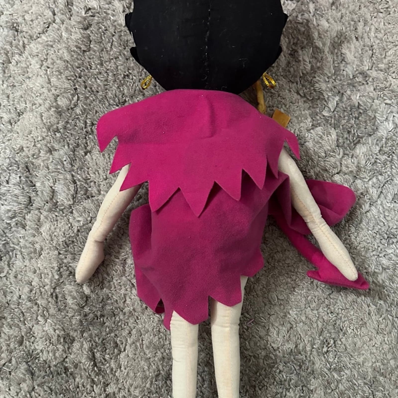 Betty Boop Devil Costume Plush Halloween Collection KellyToy 16.5in vintage 1999 - Thumbnail 6