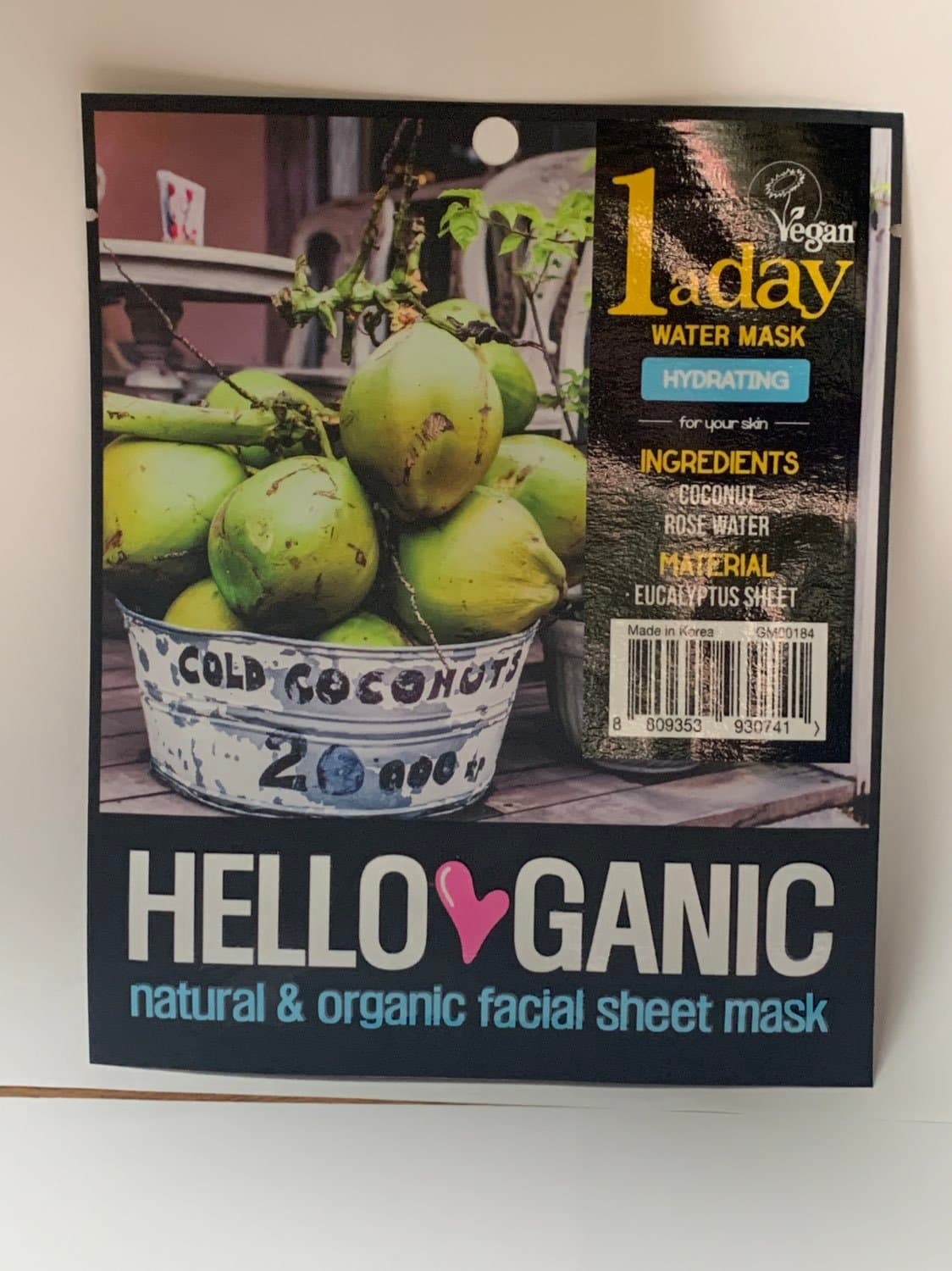 Hello Ganic Vegan Natural Organic Face Masks Set Of Three 3 - Thumbnail 2