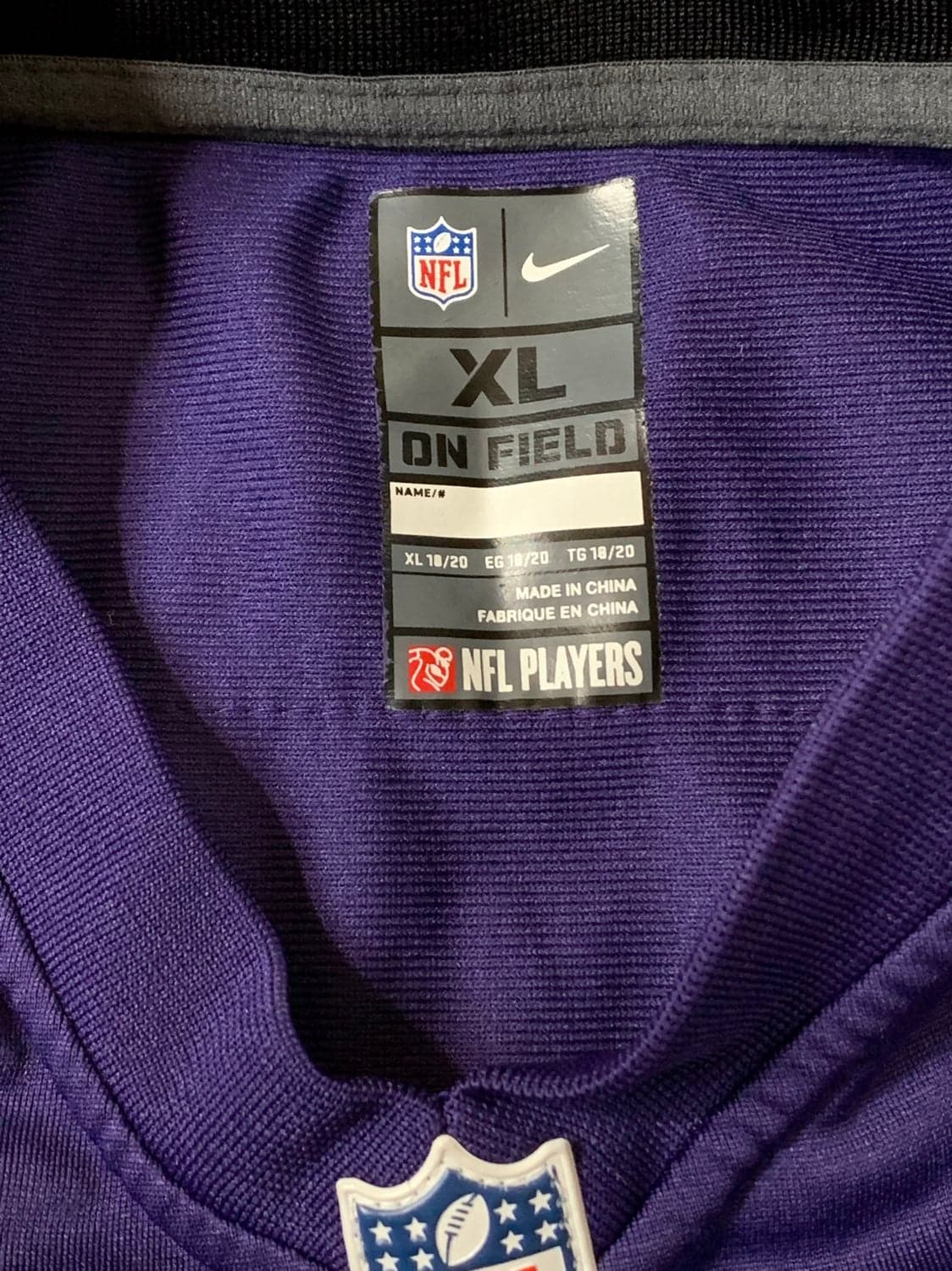 Nike OnField Baltimore Ravens NFL Jersey #27 Ray Rice Youth Boys Size X-Large - Thumbnail 6