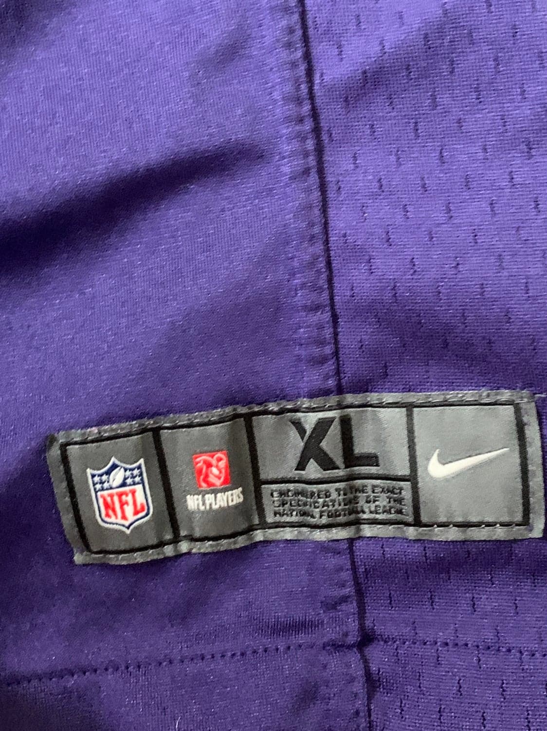 Nike OnField Baltimore Ravens NFL Jersey #27 Ray Rice Youth Boys Size X-Large - Thumbnail 5
